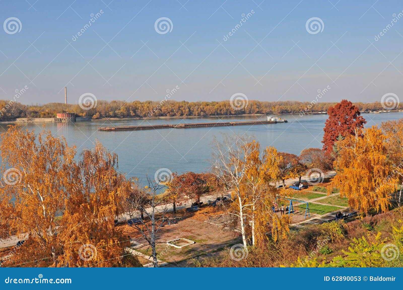 Danube landscapes of the great river