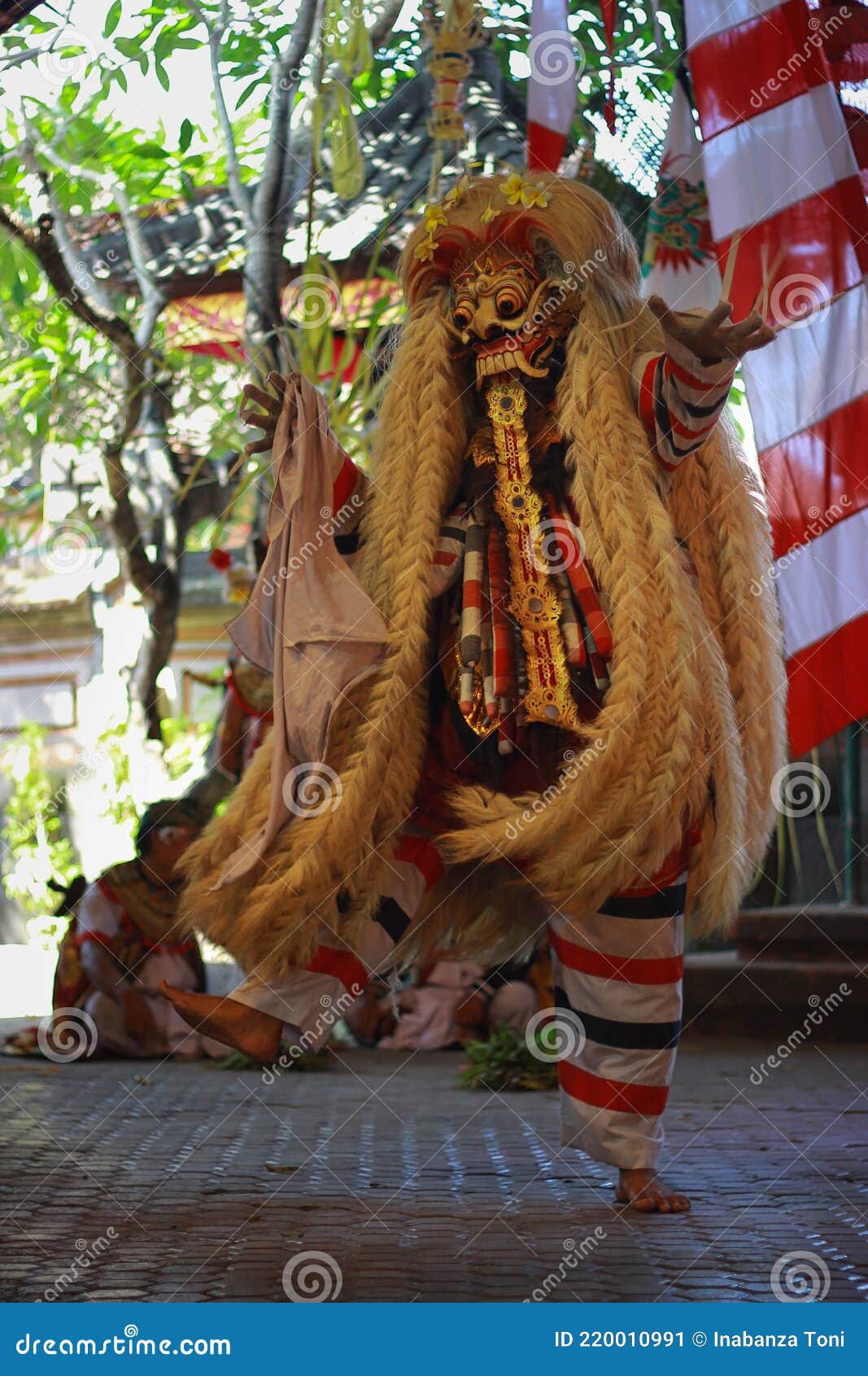 De La Máscara No Es El Significado De La Danza La Máscara Balinesa Es Profundo Y Contiene Su Propio Significado. Imagen de archivo - Imagen de historieta, vacaciones: 220010991