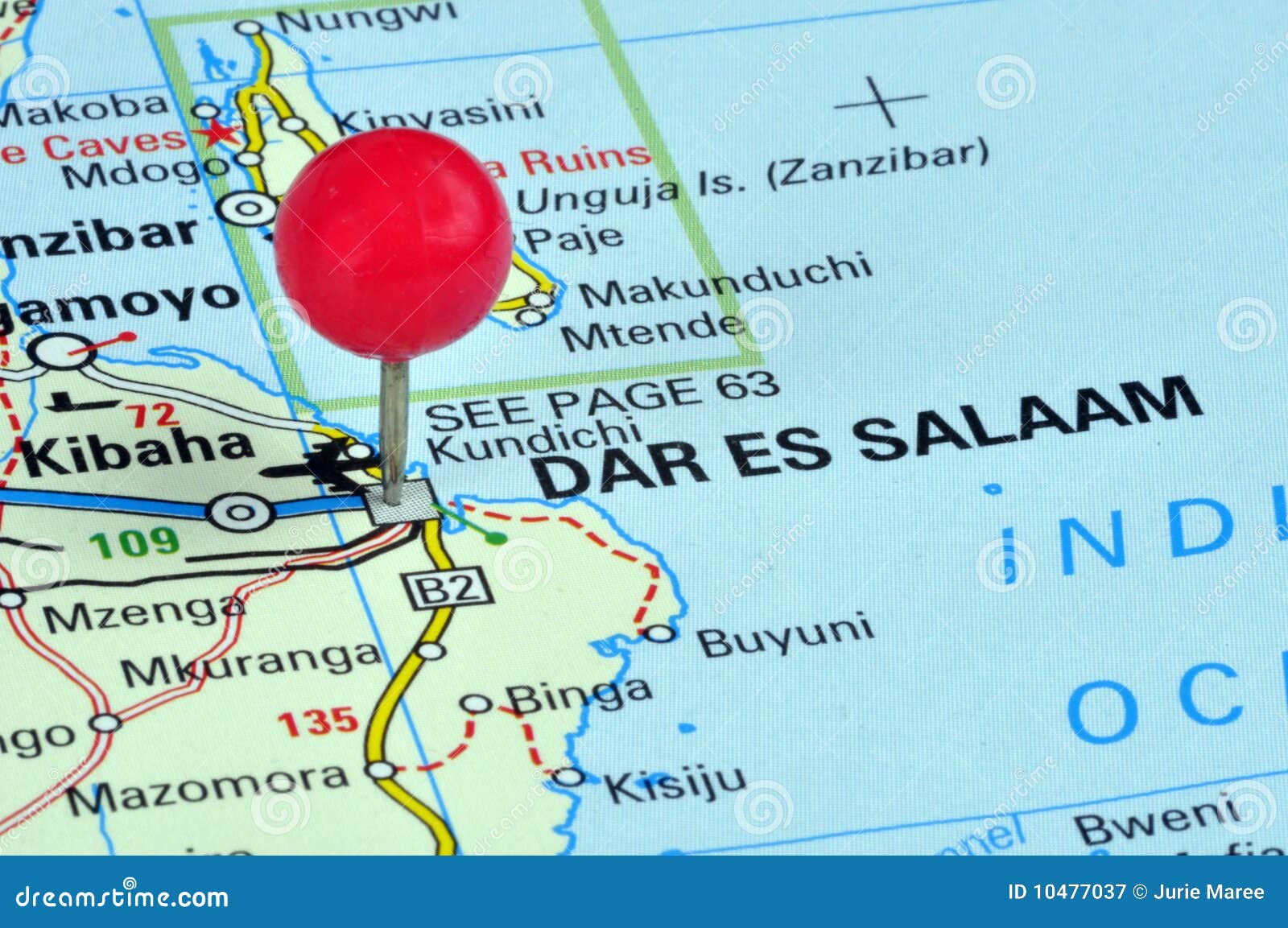 dar es salaam carte