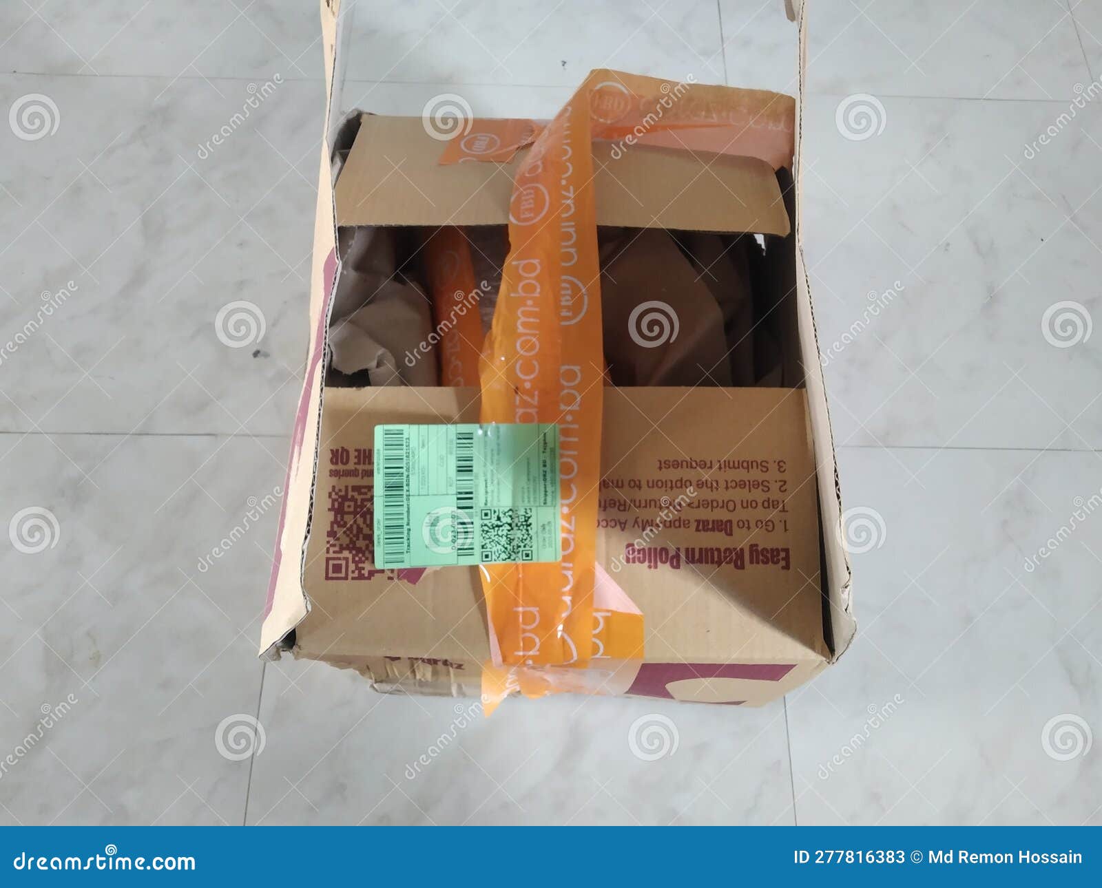 Daraz packaging system editorial stock photo. Image of packaging