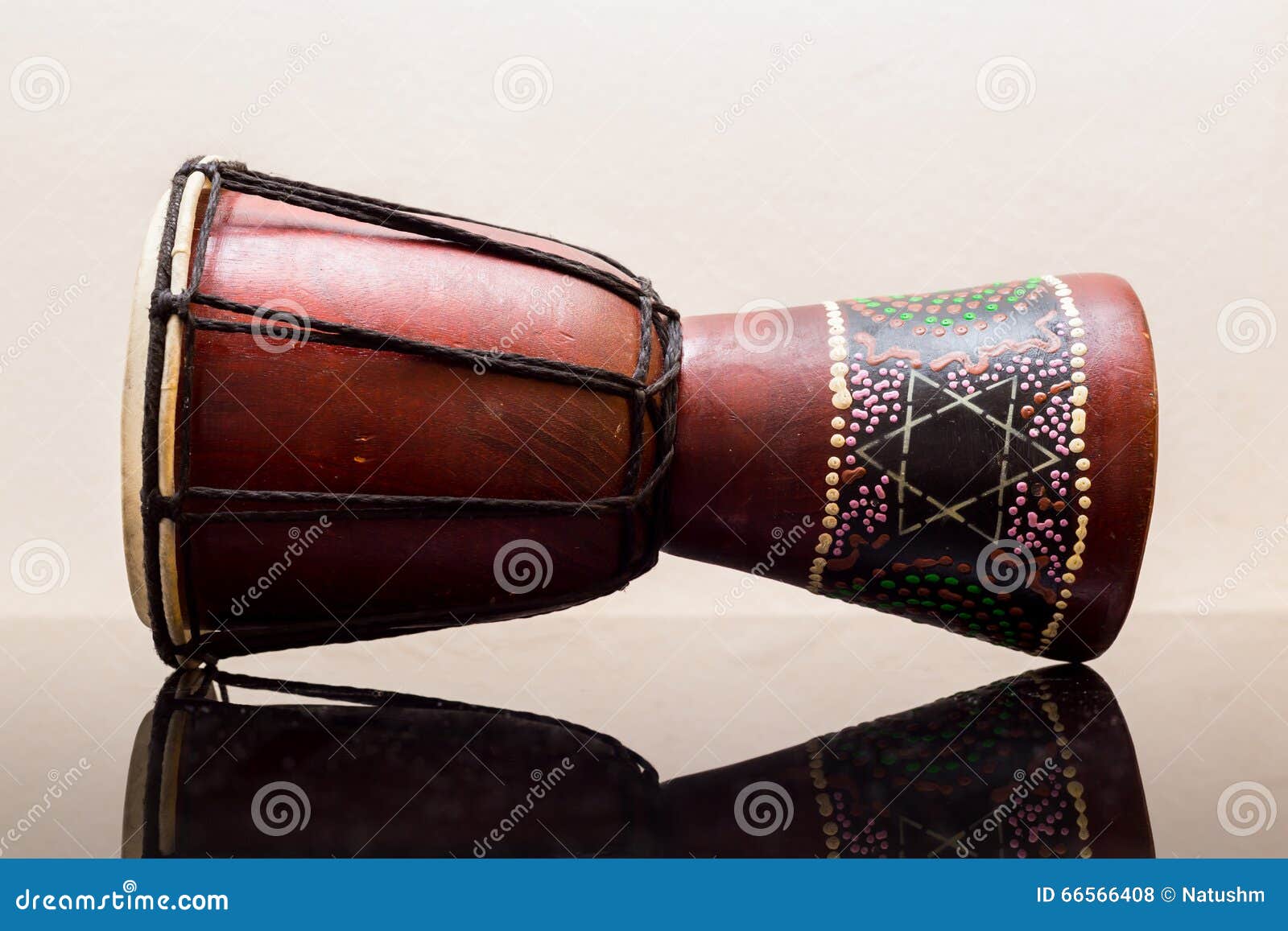 Darbouka Designed . Made of Wood Stock Photo - Image of instrument