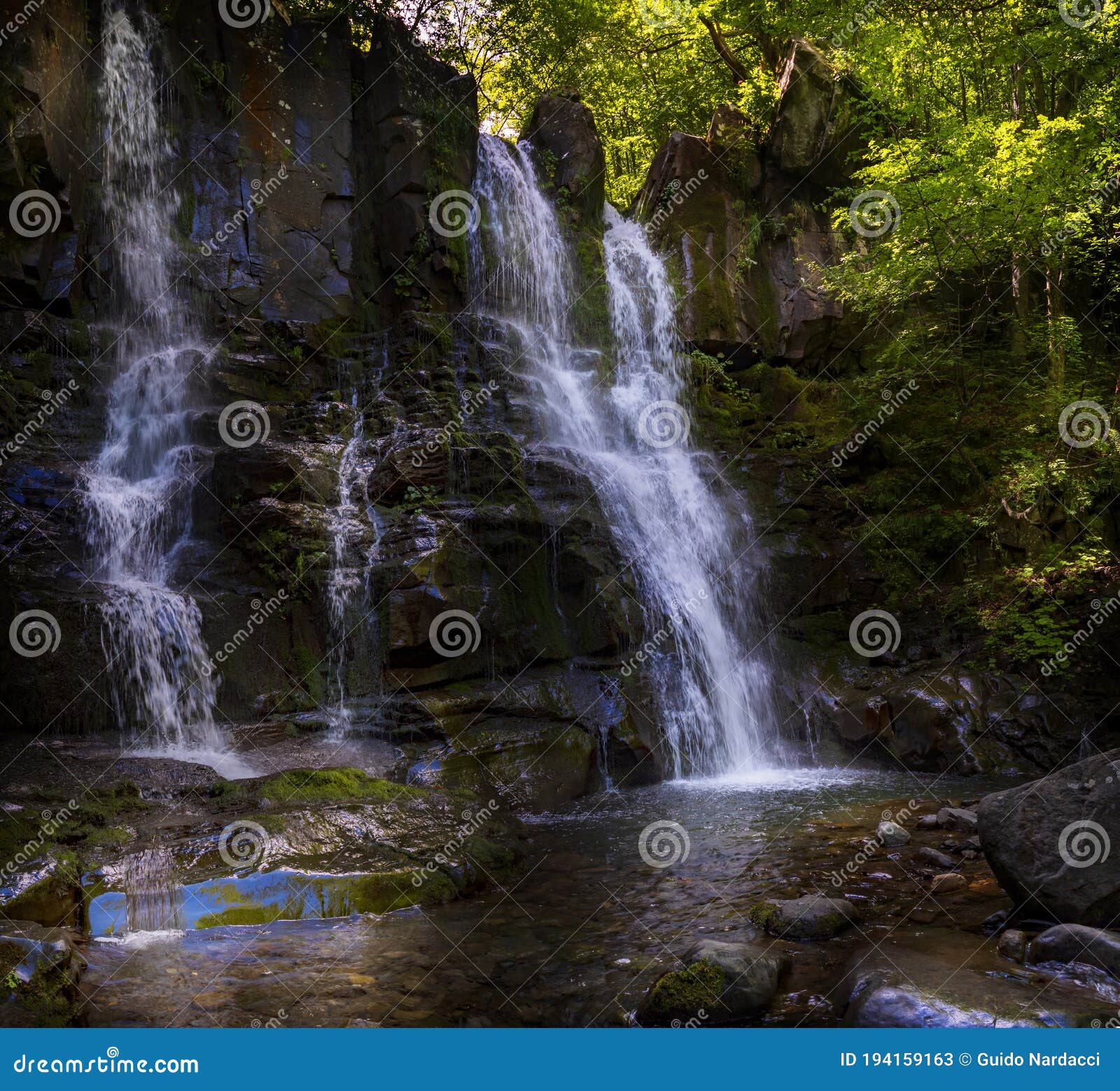 dardagna waterfall, corno alle scale