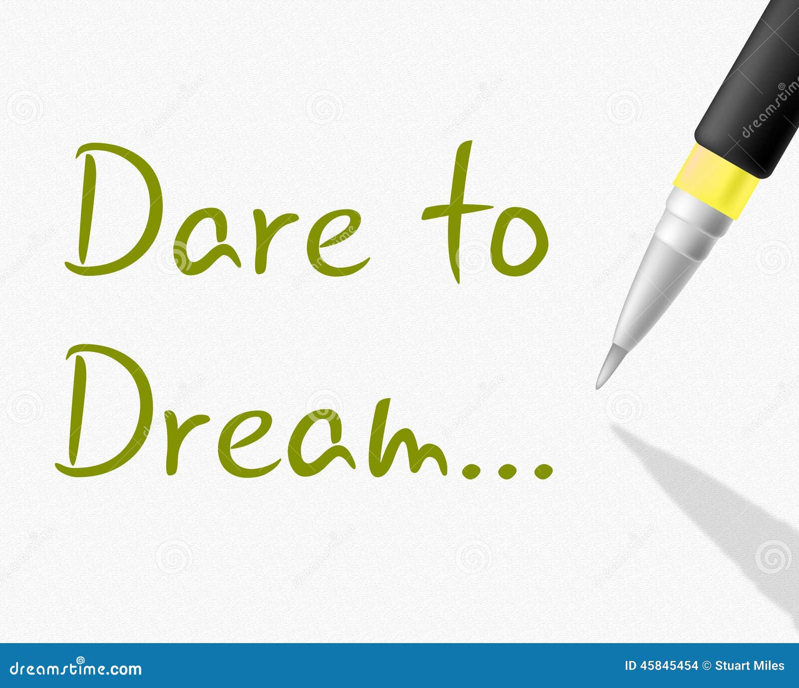 Download Dare To Dream Indicates Plan Plans And Aim Stock ...