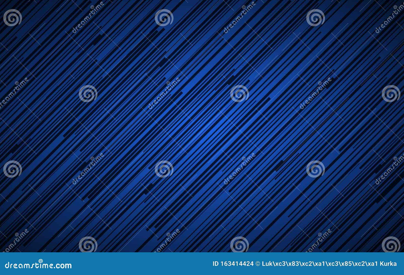 Dark Abstract Background with Blue and Black Slanting Lines, Striped ...
