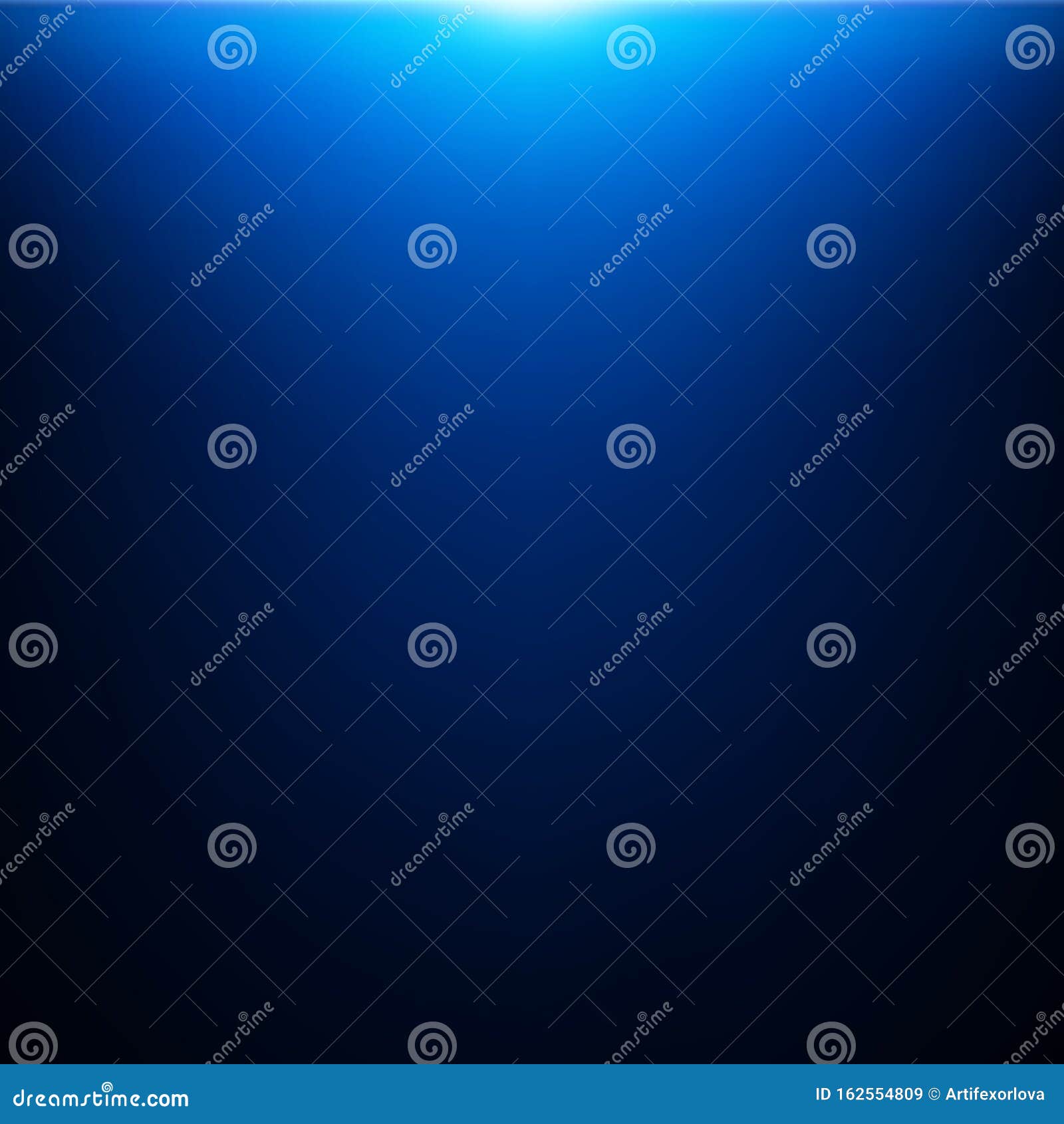 Dark background with blue light effect eps 10 Vector Image