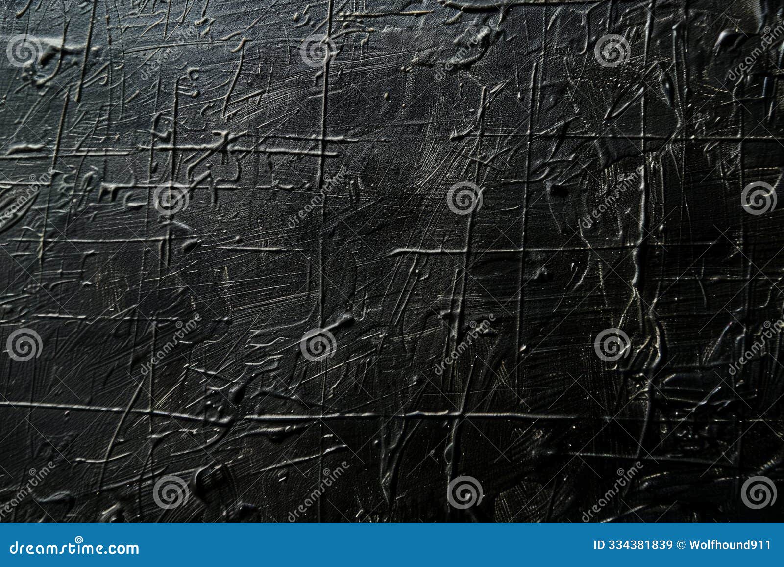 a dark black textured surface with a faint, cross-hatch pattern creating a grid-like effect. the