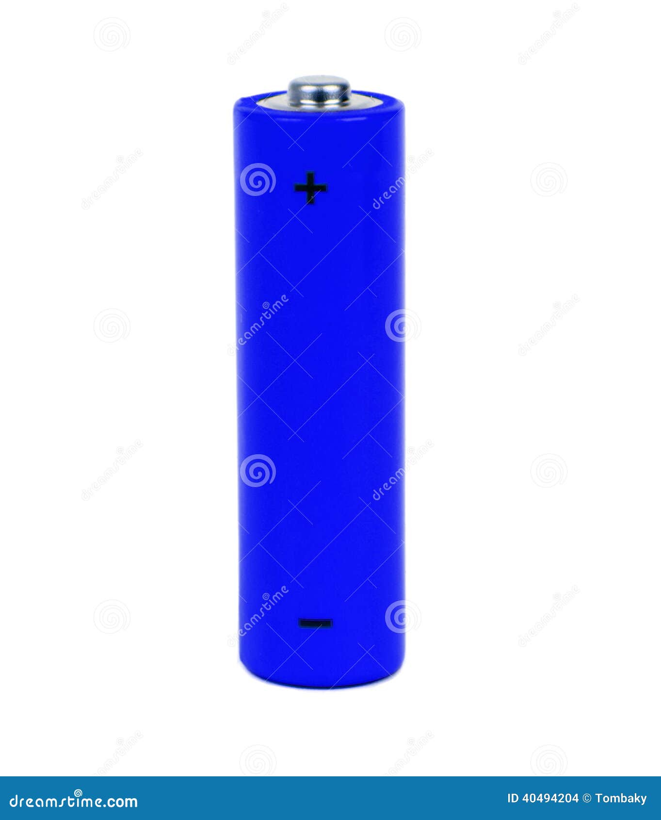 Dark blue battery stock photo. Image of electrical, signs 40494204