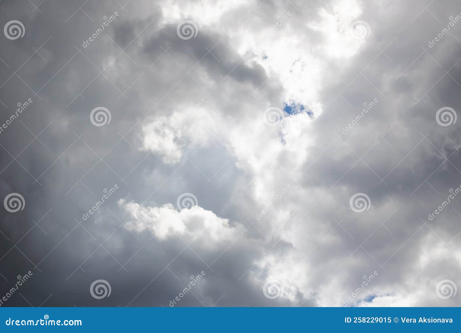 Dark Blue Clouds in the Sky, Background Stock Image Image of