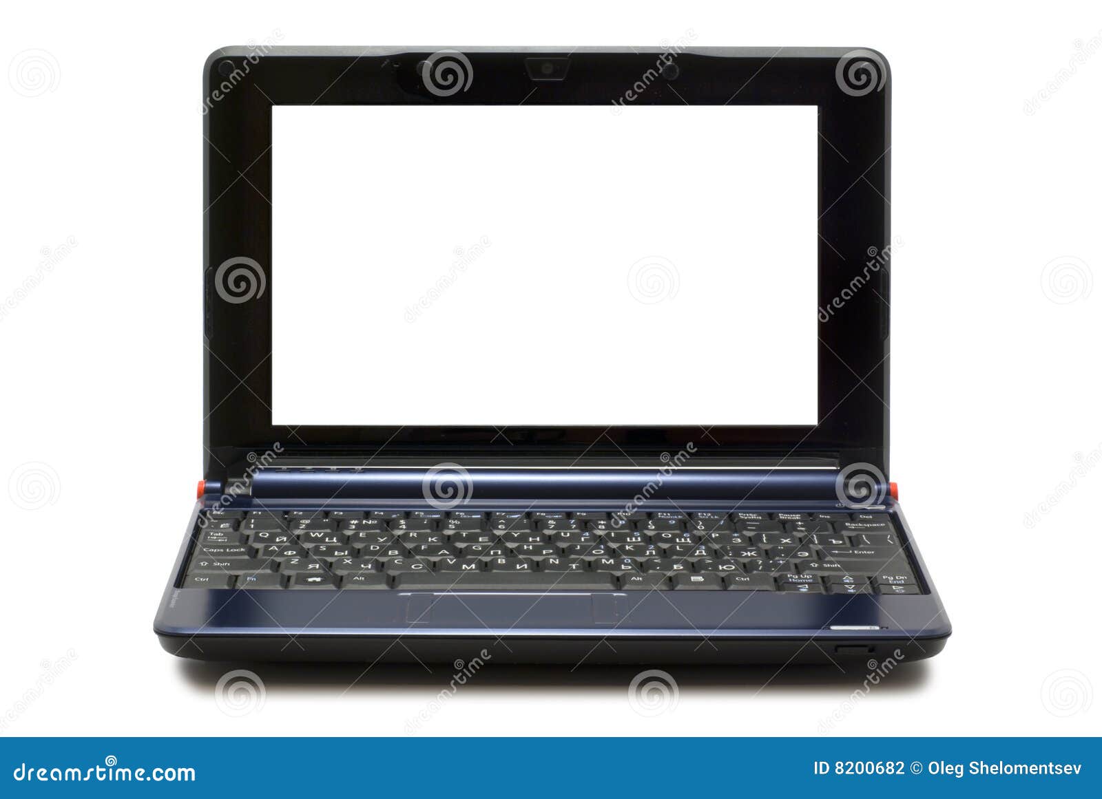 Dark blue laptop stock photo. Image of information, global 8200682