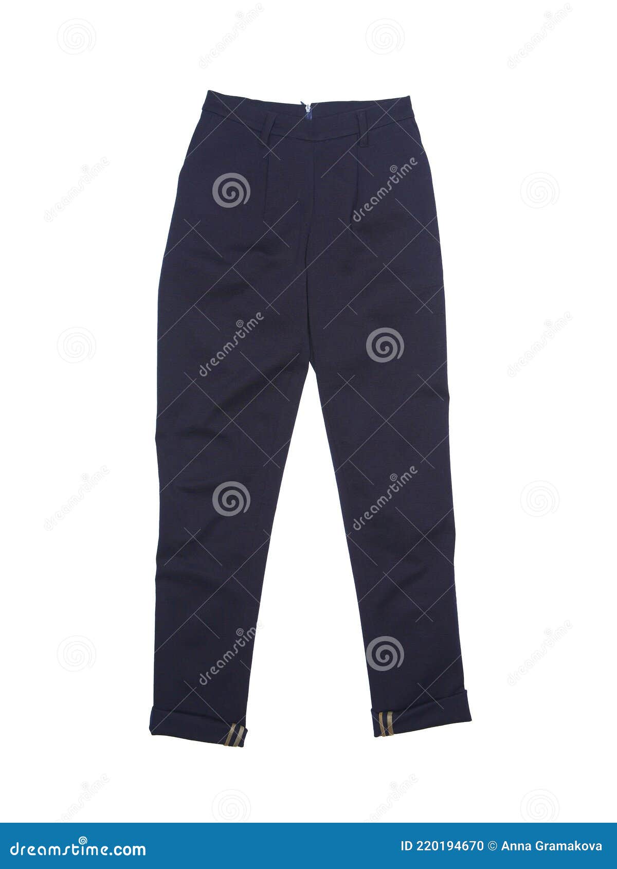 Dark Blue Sweatpants Isolated on White Stock Photo - Image of navy ...