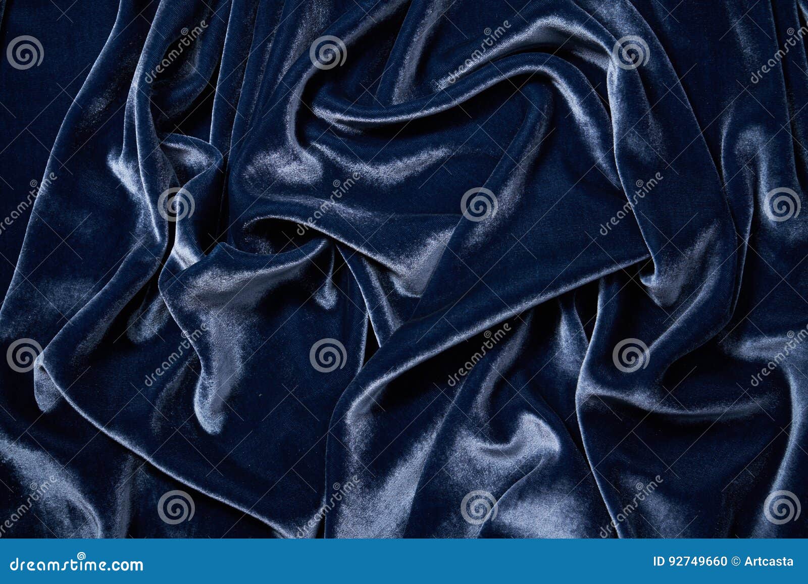 Dark Blue Velvet Background Stock Photo Image of velour, calm 92749660