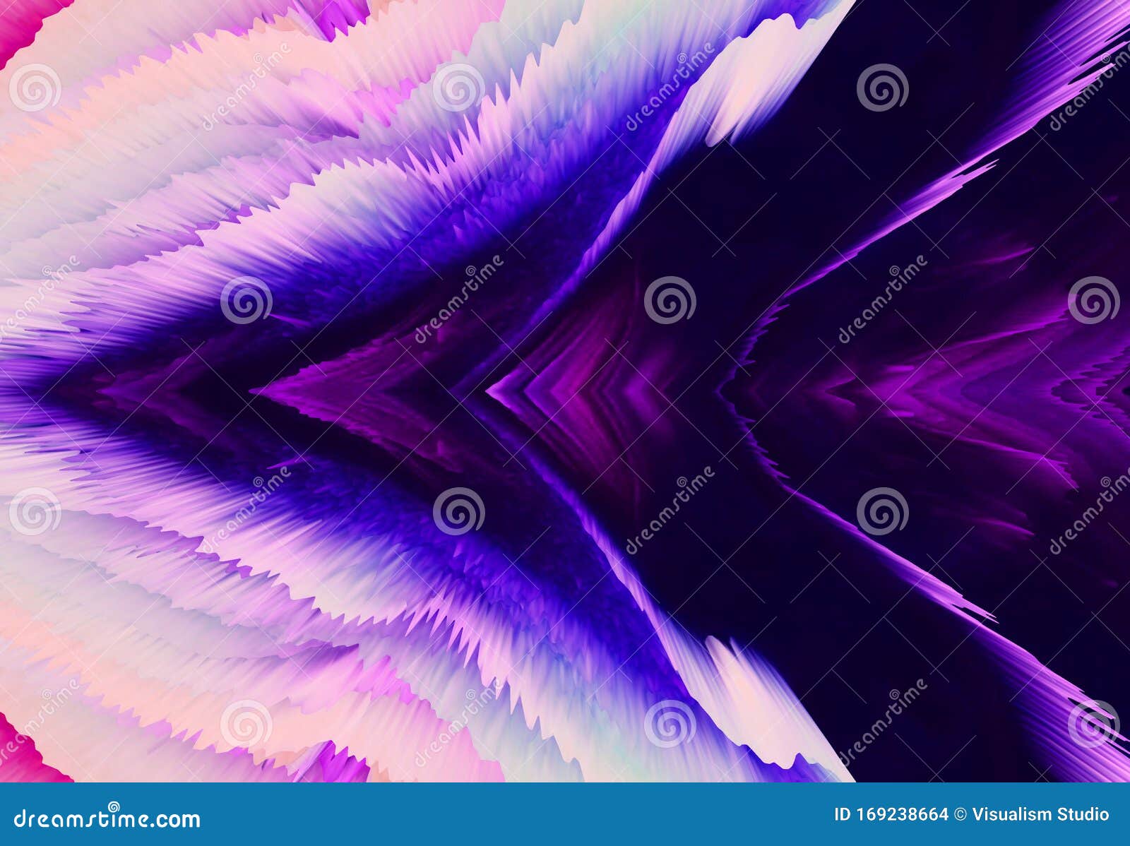 Dark Blue and White Bright Colorful Abstract Texture As a Bright