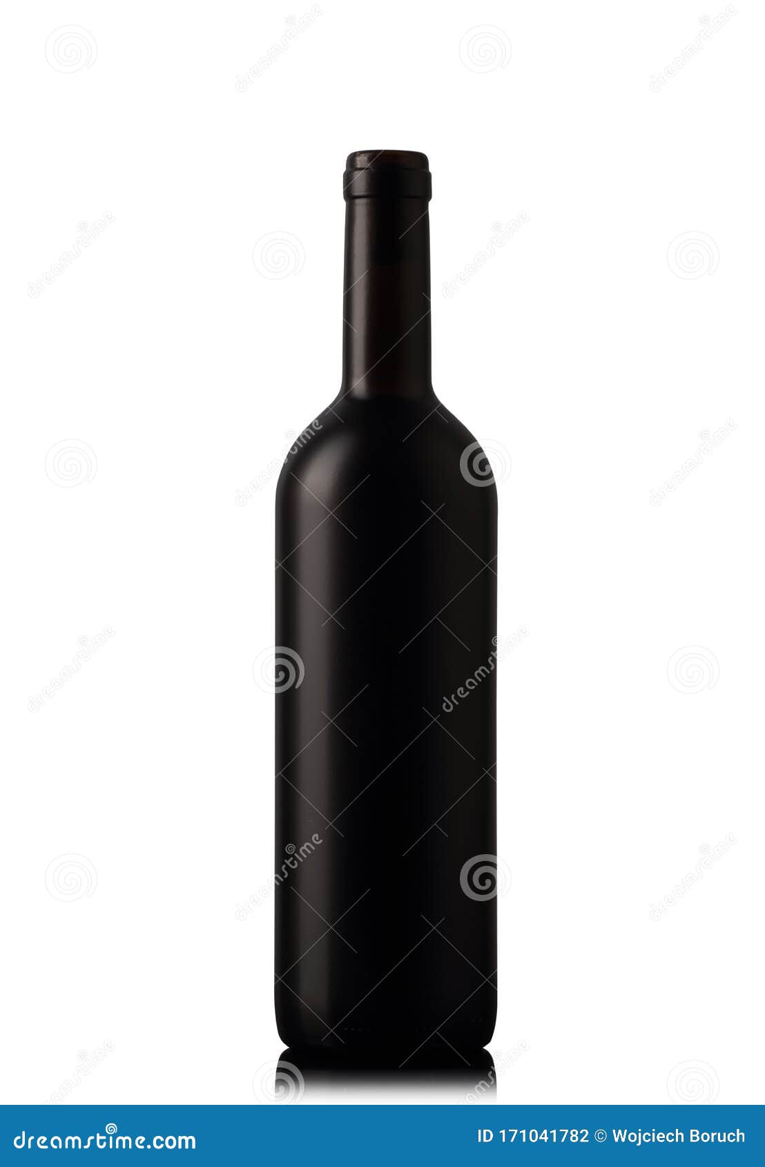 Dark bottle with red wine stock photo. Image of cork 171041782