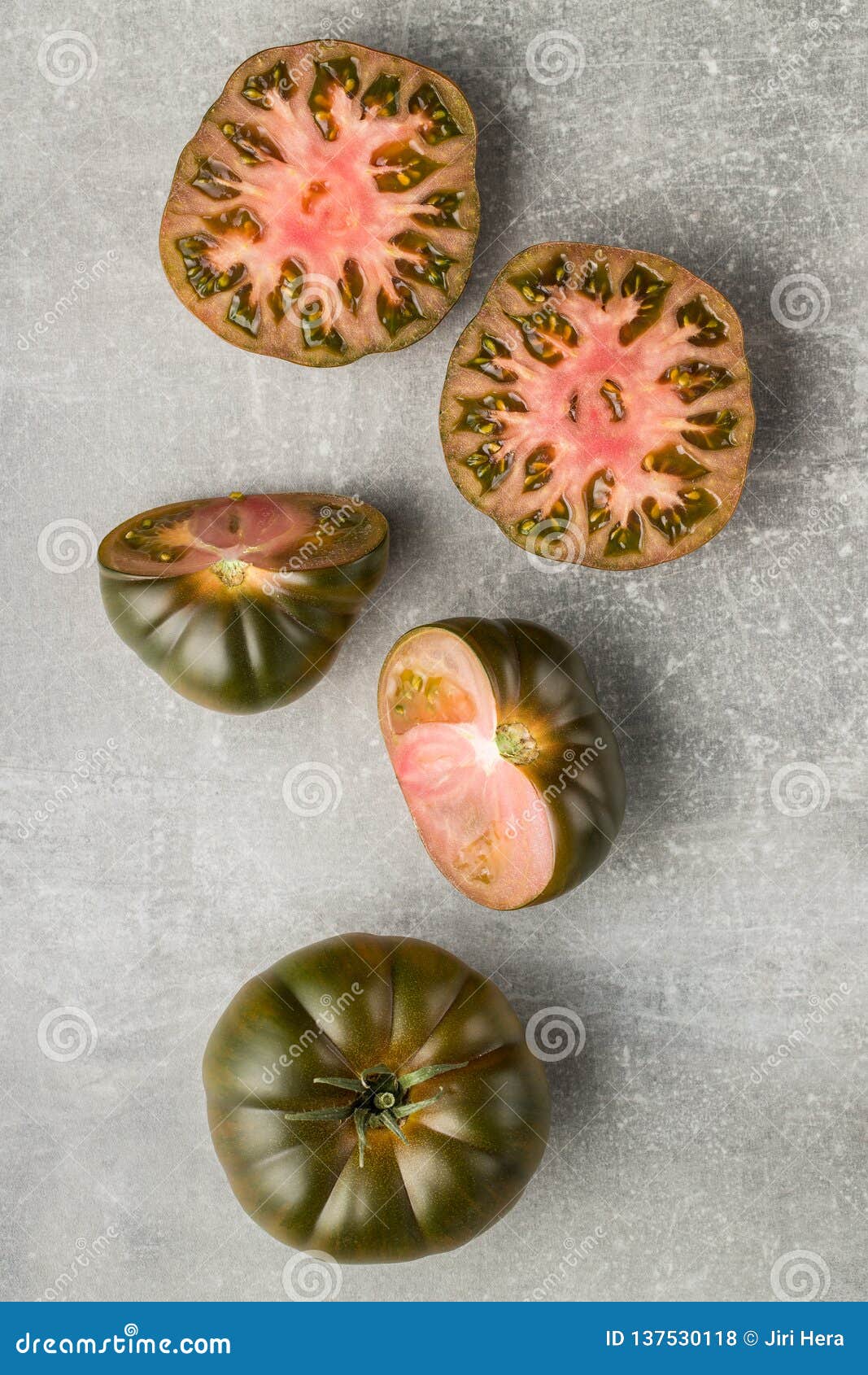 Dark brandywine tomatoes stock photo. Image of ingredient 137530118