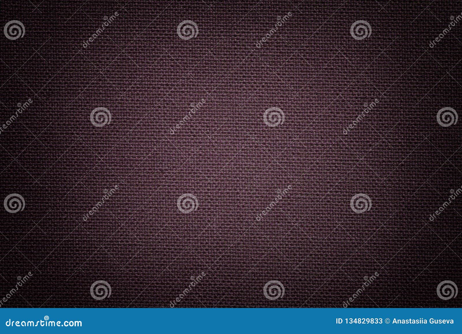 Dark Brown Background from a Textile Material. Fabric with Natural