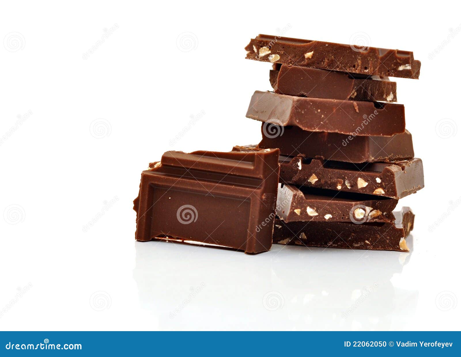 Dark chocolate with nuts stock photo. Image of energy 22062050