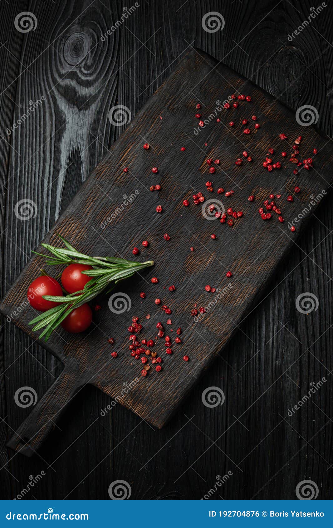 dark cook`s house on a dark table