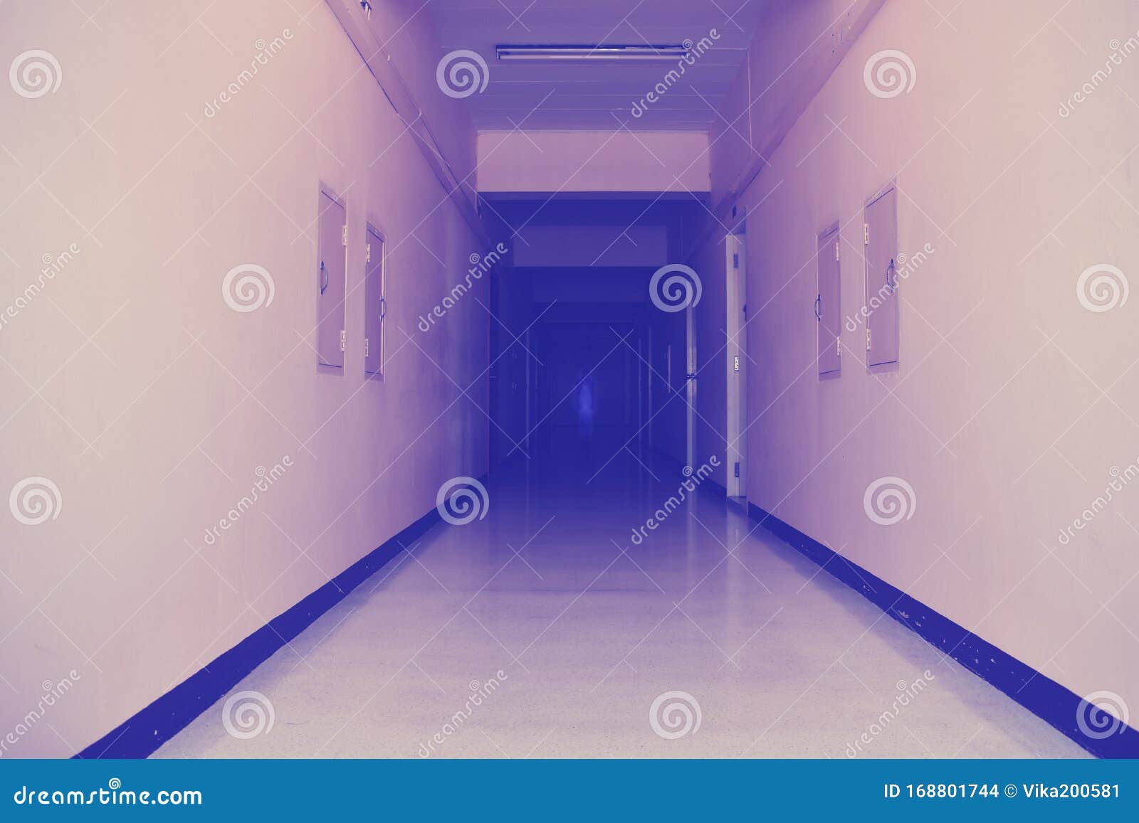 Dark Creepy Hallway Bringing The End Of The Dark Corridor Scary