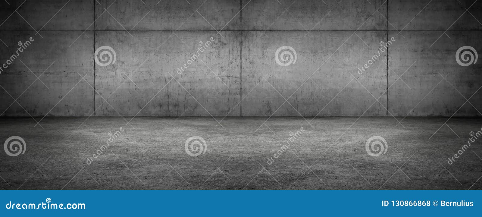 dark empty concrete wall room stage modern panoramic textured background