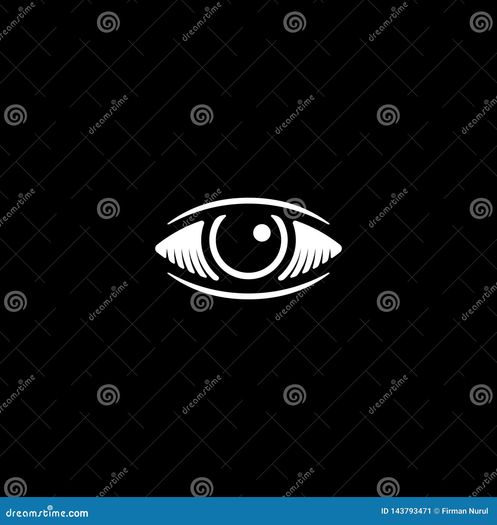 dark eye logo template 