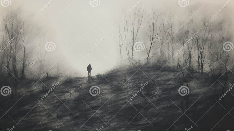 Haunting Figuratism: Exploring the Depth of Field in Fog Painting Art ...