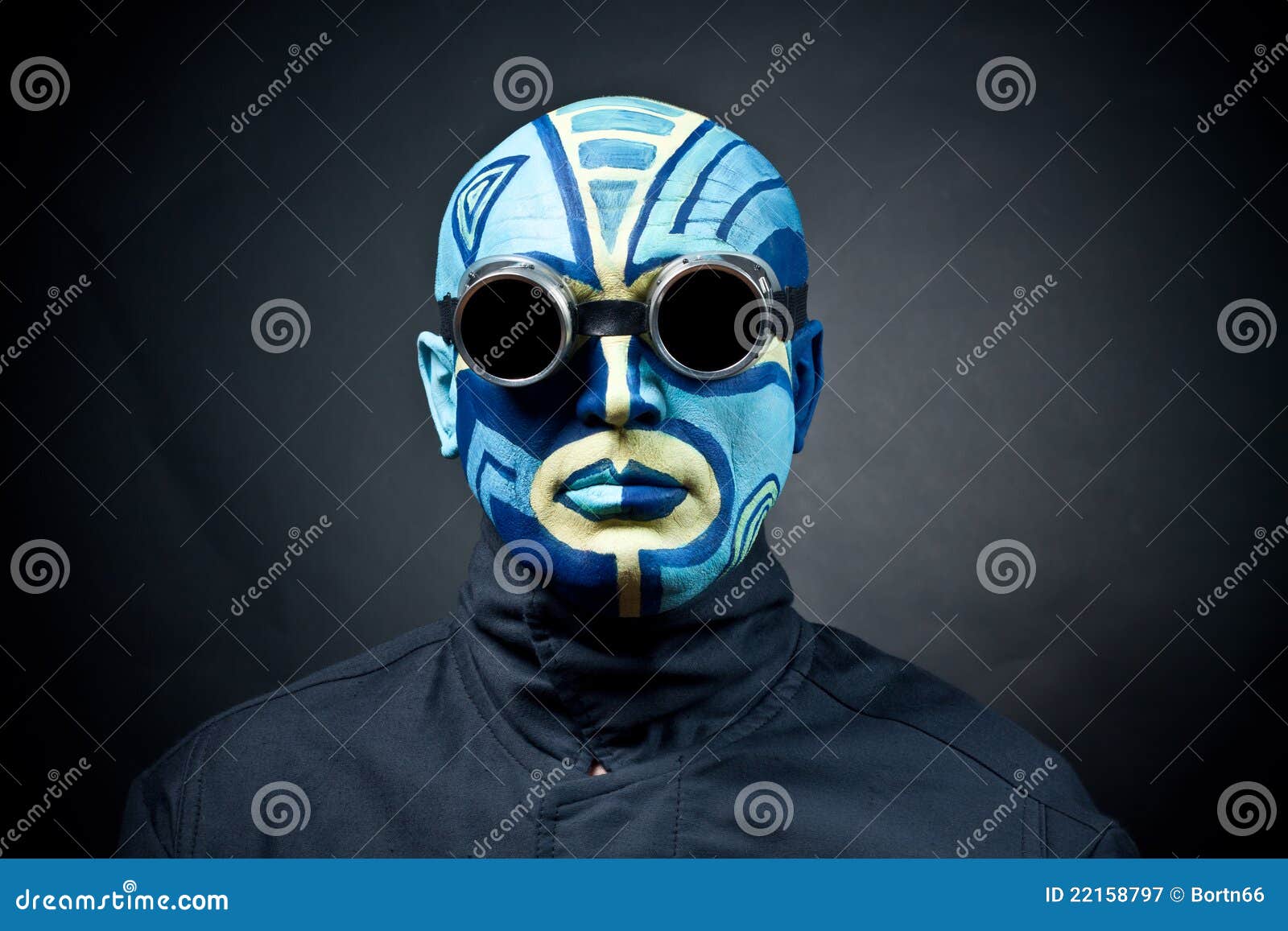 Dark goggles stock image. Image of absurd, color, goggles 22158797