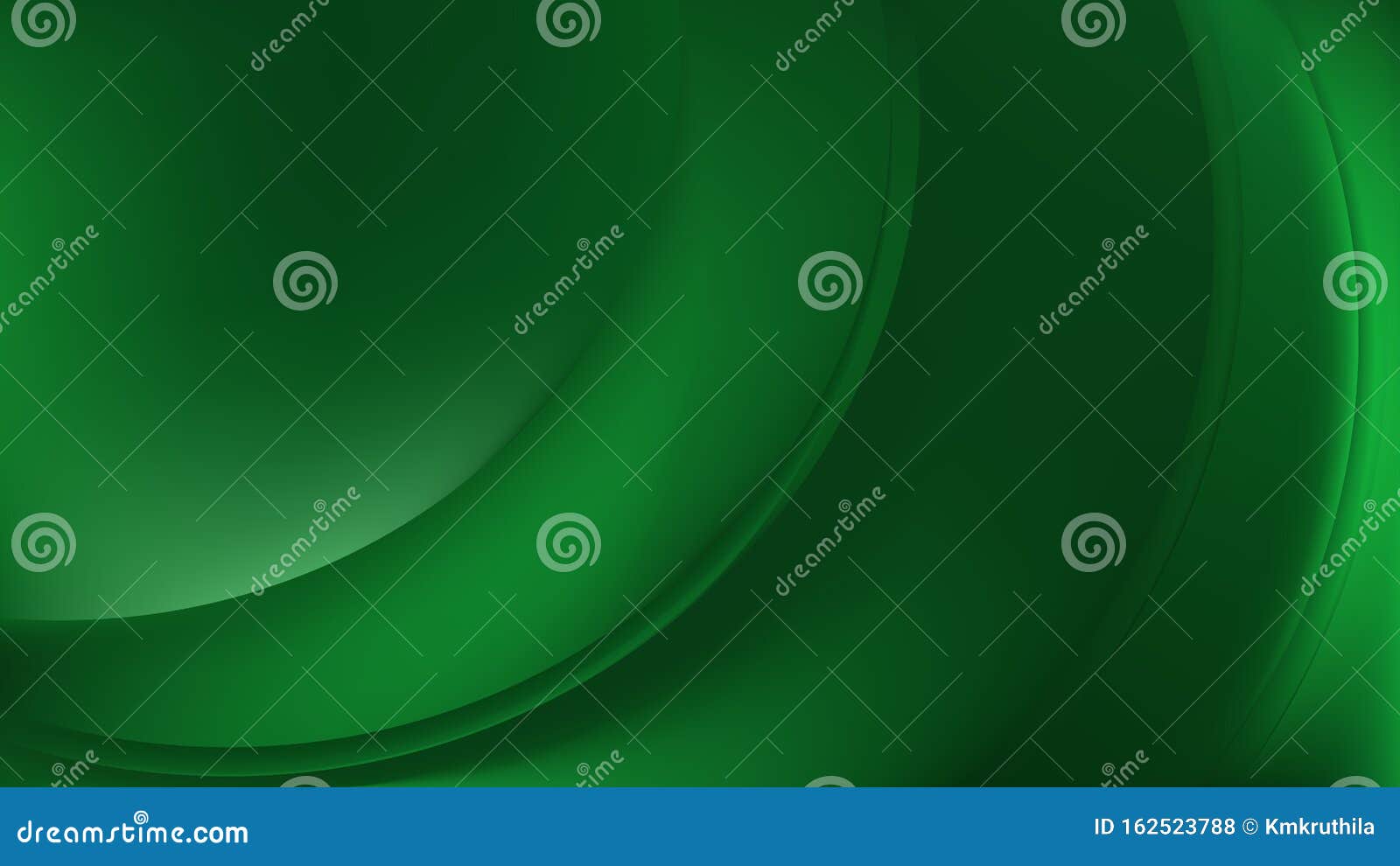 Dark Green Wavy Background Design Stock Vector - Illustration of ...