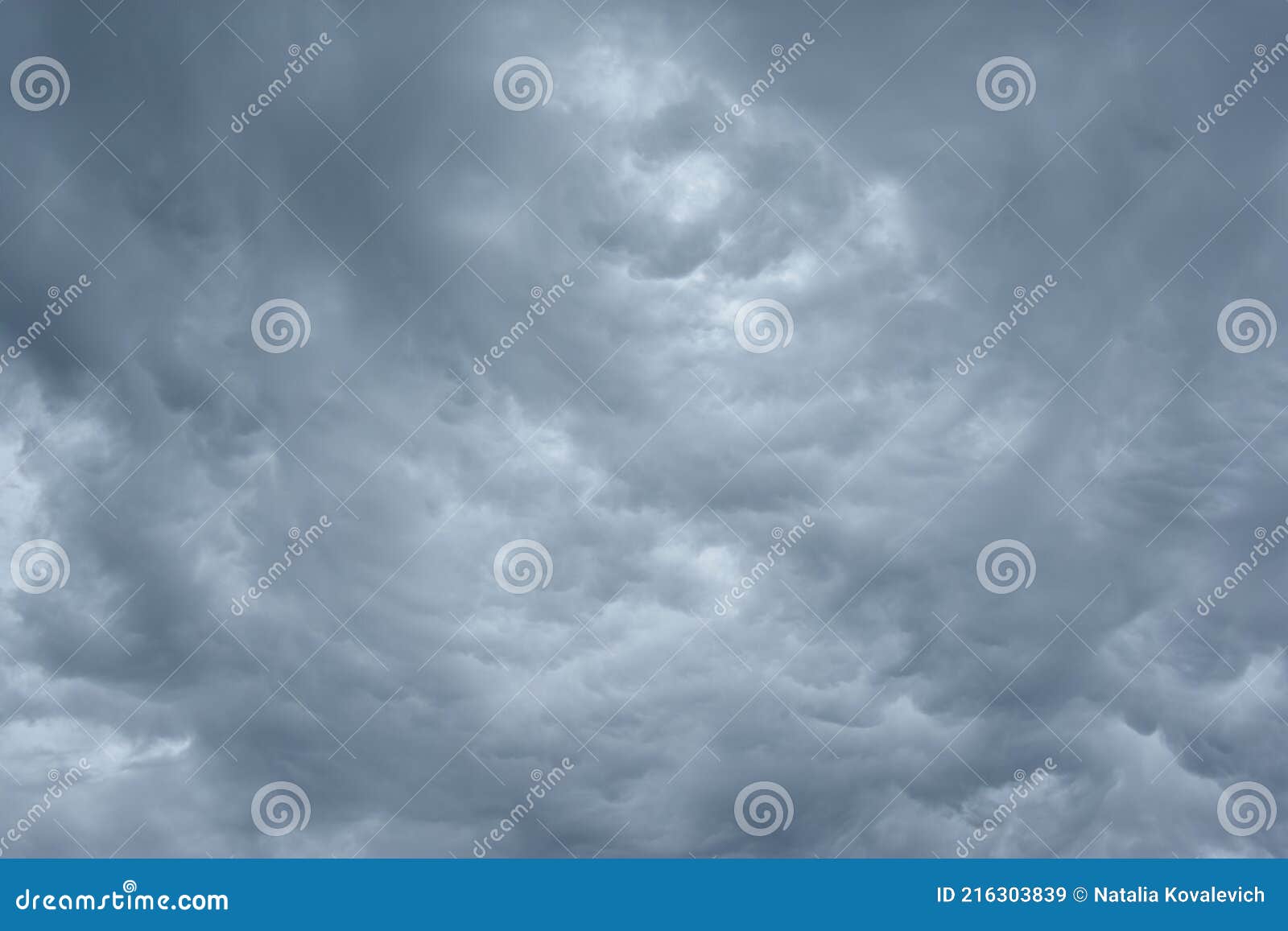 Dark Grey Clouds in the Sky before a Thunderstorm Dramatic Backdrop or  Wallpaper Natural Dangerous Menacing Background Stock Image  Image of  environment stratosphere 216303839