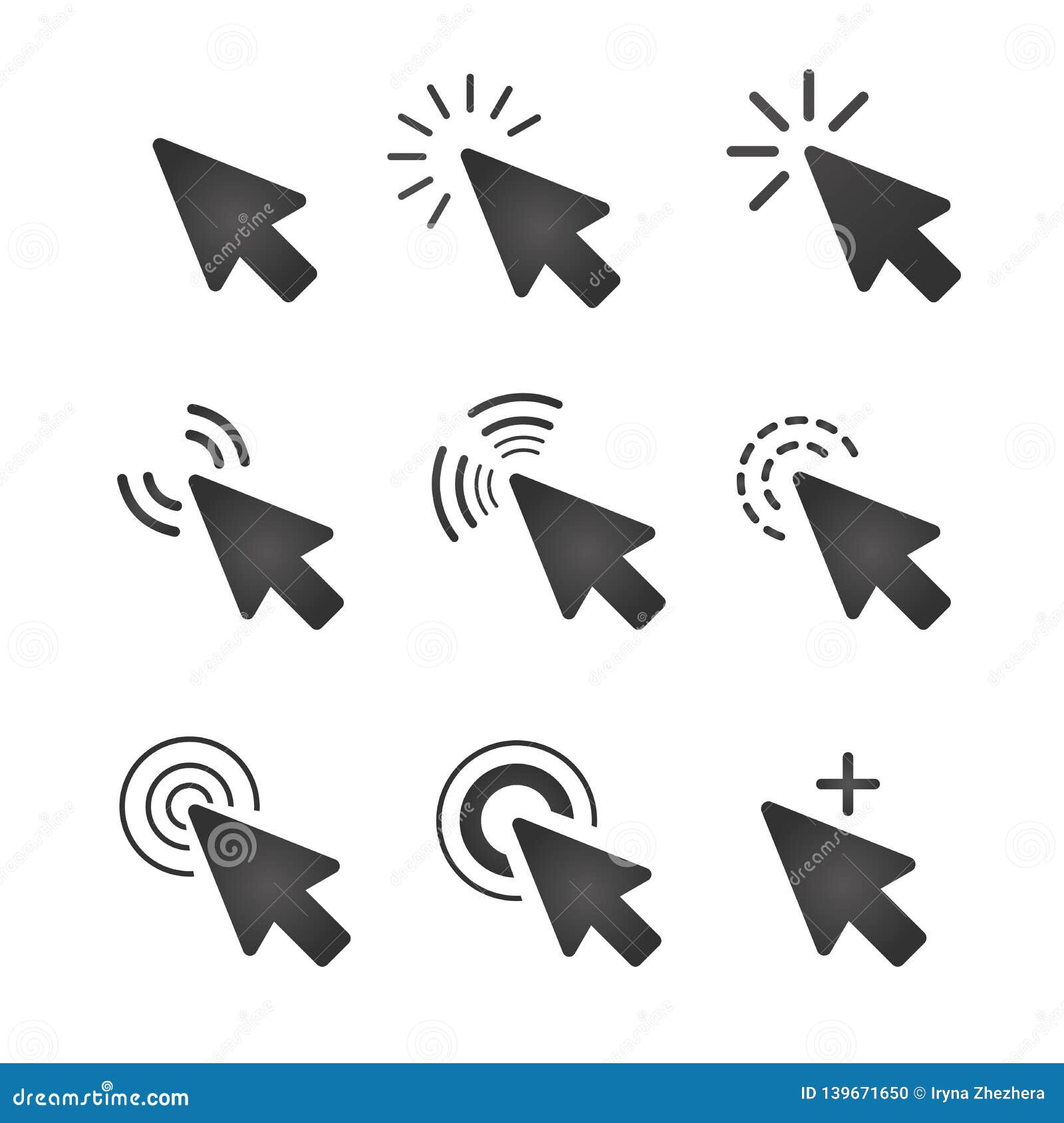 Dark Grey Mouse Cursor Icon Set On White Background Stock Illustration Illustration Of Communication Link Dark Grey Mouse Cursor Icon Set On White Background Stock Illustration Illustration Of Communication Link