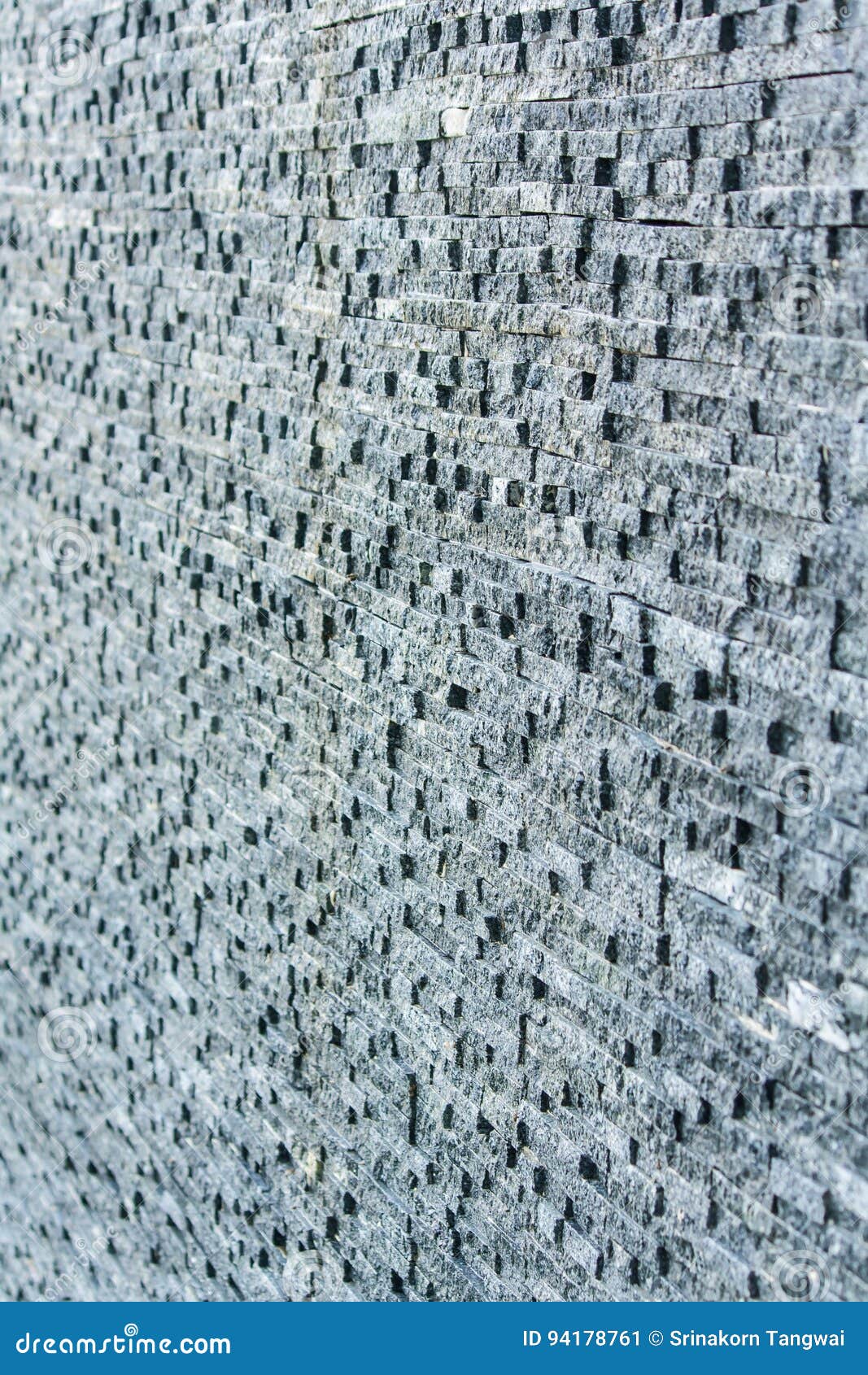 Dark Grey Stone Tile Brick Wall Stock Image Image of granite, black