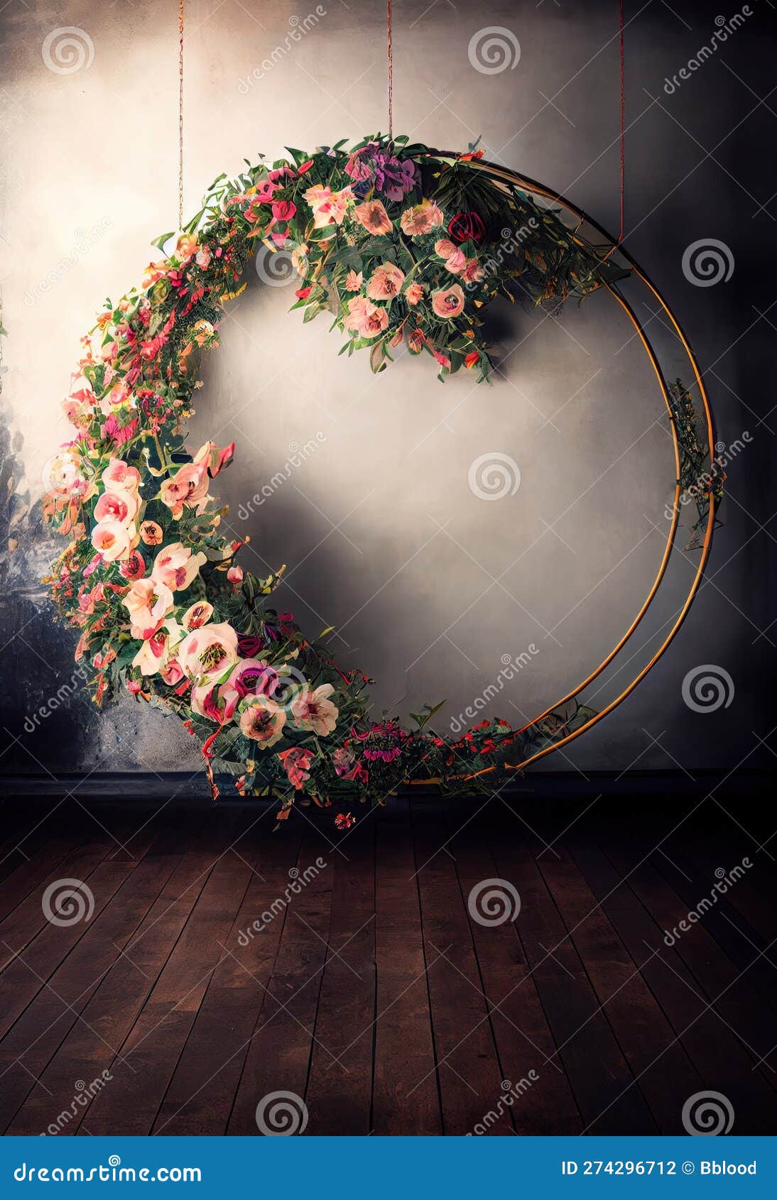 Modern Floral Hoop Wedding Backdrop Metal Ring Decor|Moon Gate Floral  Arch/Giant… | Decoração pra noivado, Decoração casamento rustico, Decoração  festa de casamento