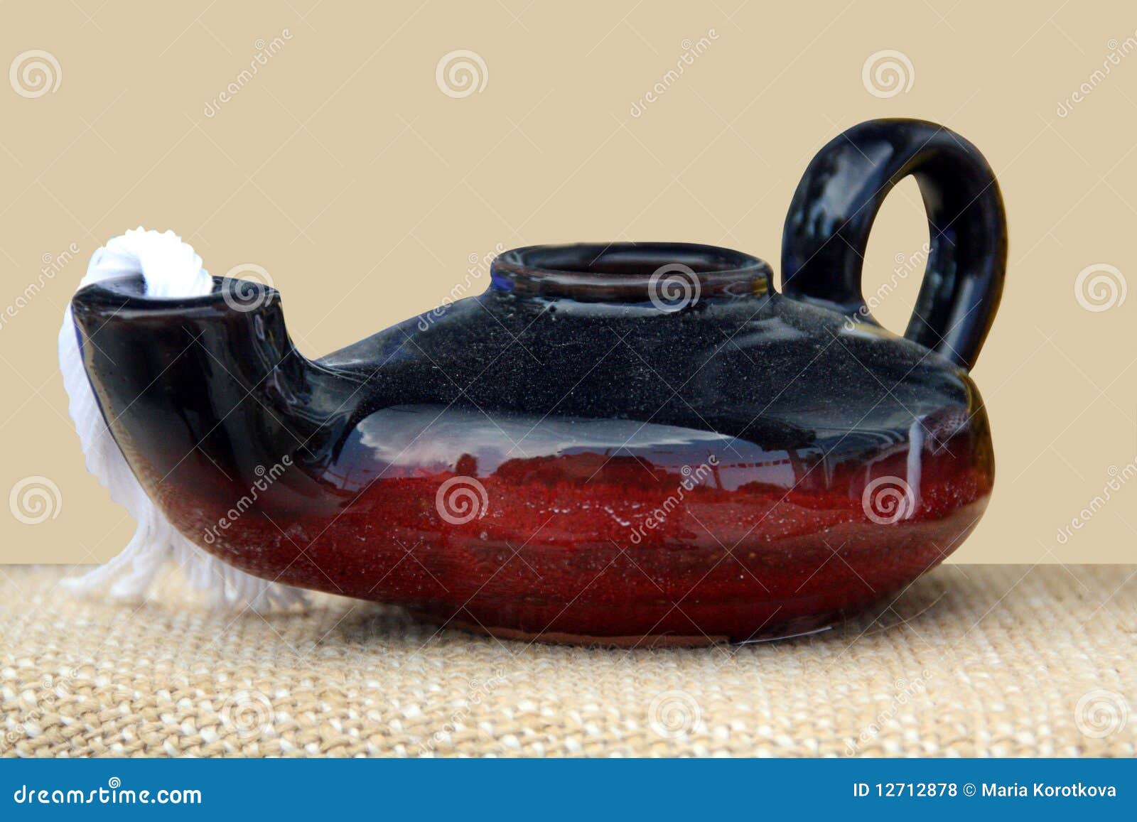 Dark oil lamp stock photo. Image of bagging, traditionary 12712878