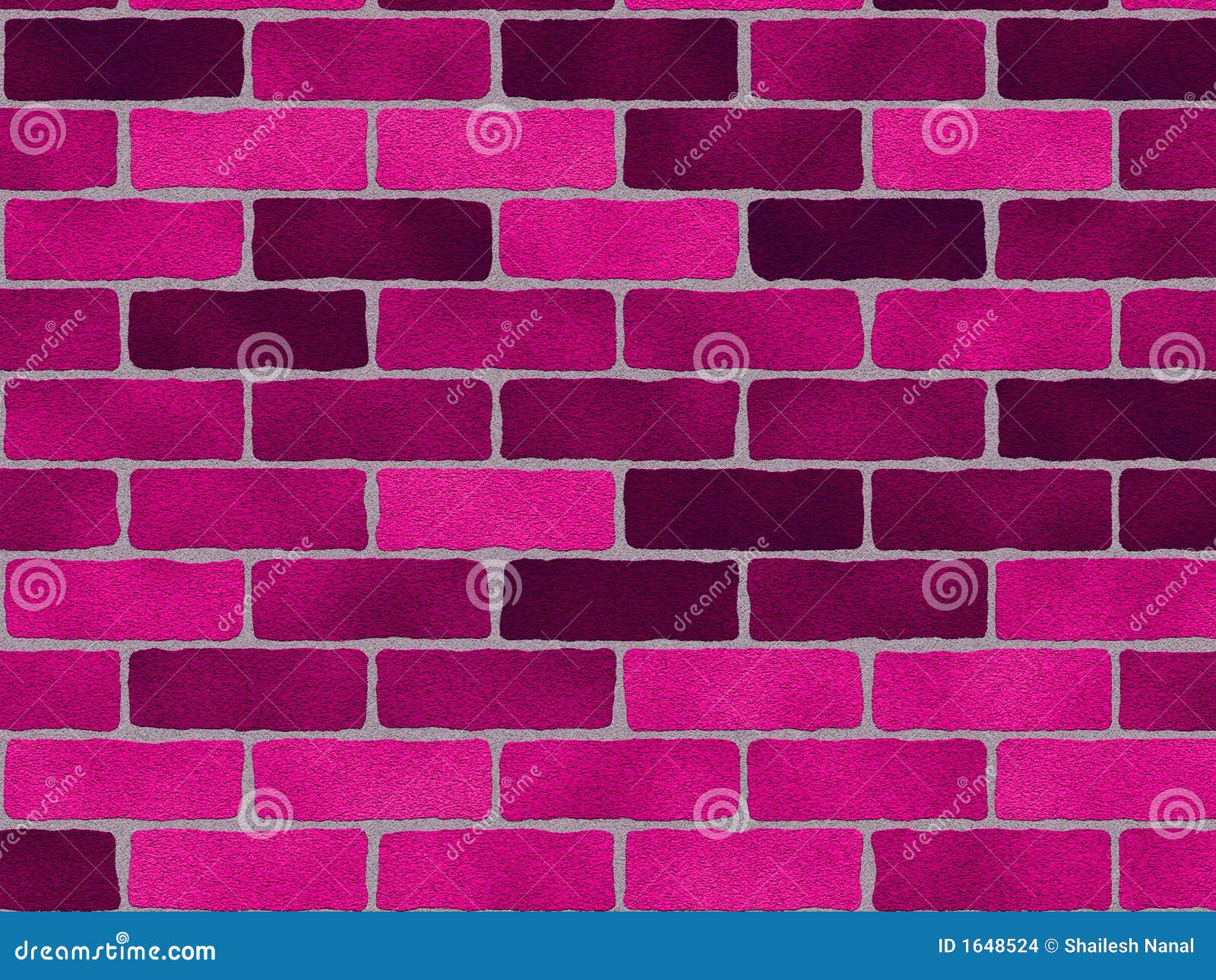 Dark Pink Bricks stock illustration. Illustration of great 1648524