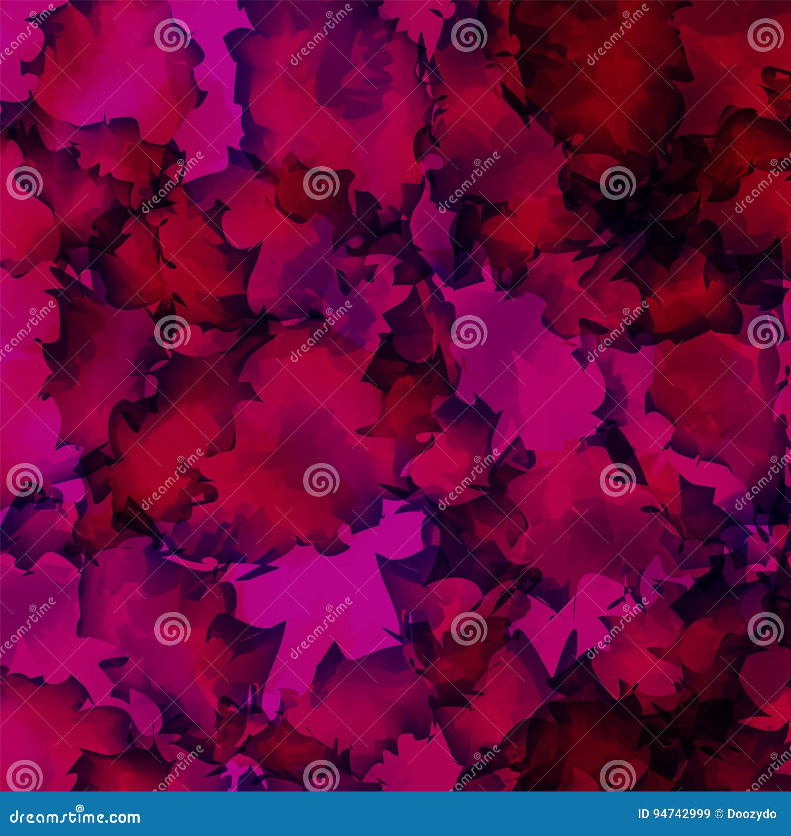 Dark Pink Watercolor Texture Background. Stock Vector Illustration of