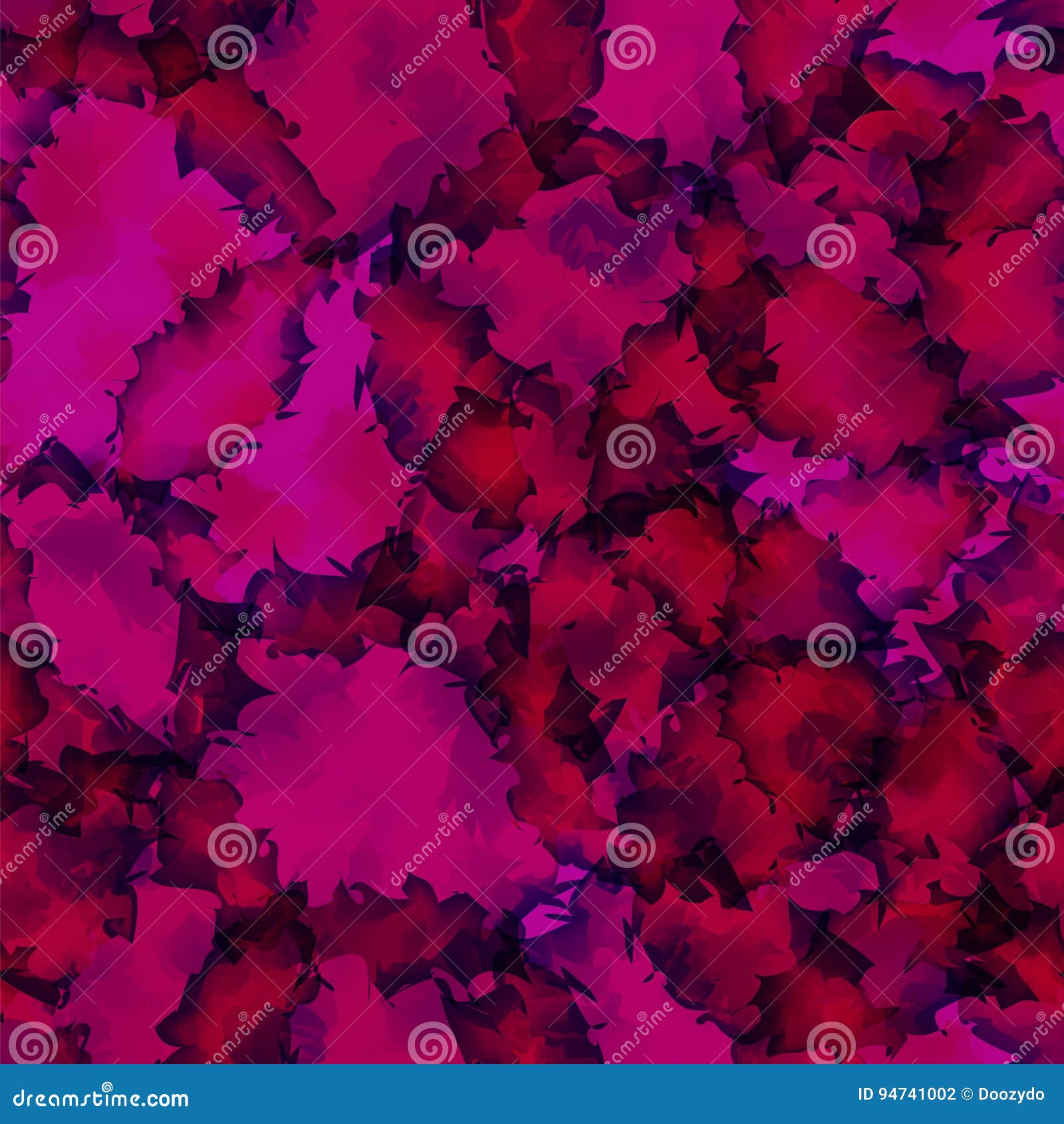 Dark Pink Watercolor Texture Background. Stock Vector Illustration of