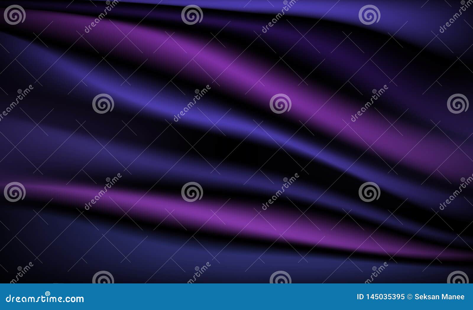 Dark Purple Abstract Background Horizontal Stock Vector