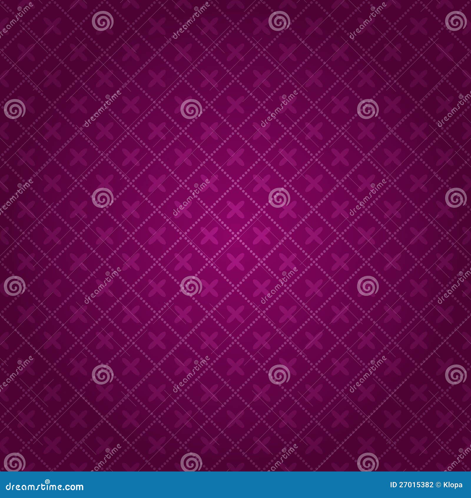 Dark Purple Geometric Seamless Background Stock Vector Illustration