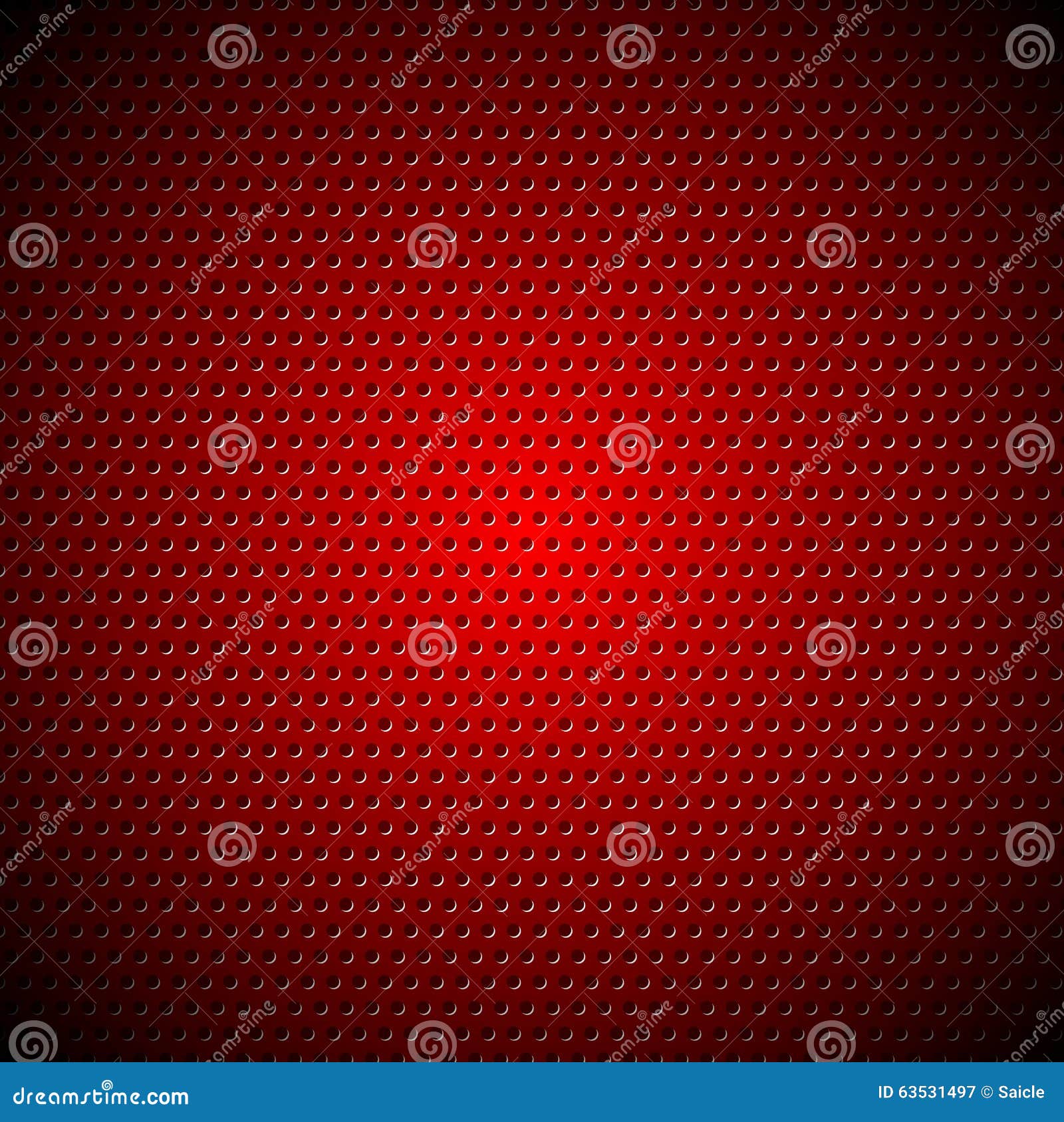 Dark Red Metal Perforated Texture Stock Vector Image 63531497