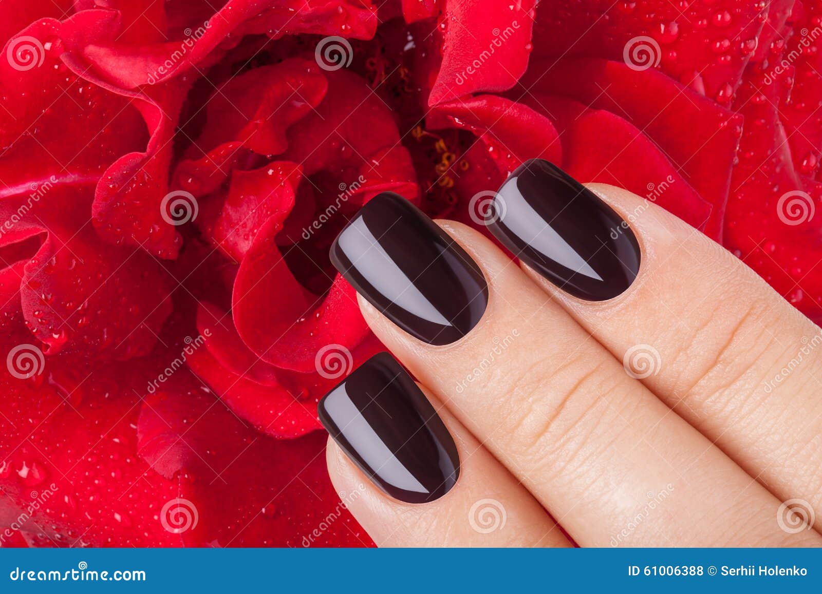1. Dark Red Nail Polish Shades for Dark Autumn - wide 7