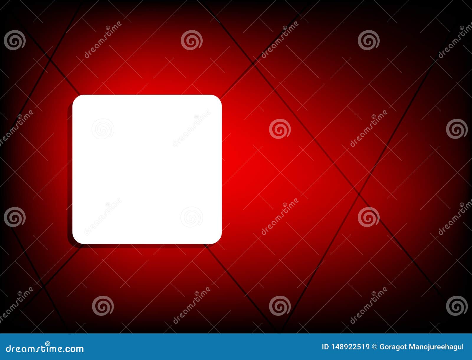 Dark Red Plain Background and White Banner Stock Vector - Illustration of  plain, line: 148922519