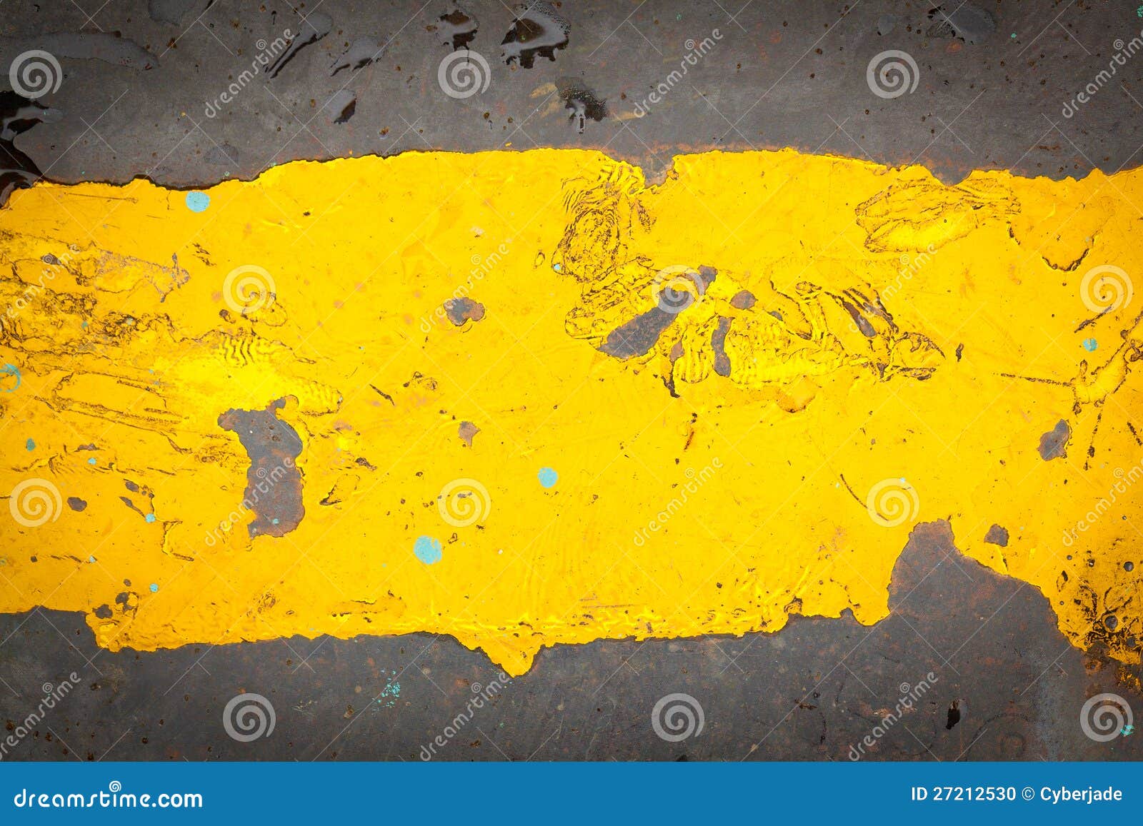 Dark Steel Floor Plate Paint Yellow Pattern Stock Illustrations 6