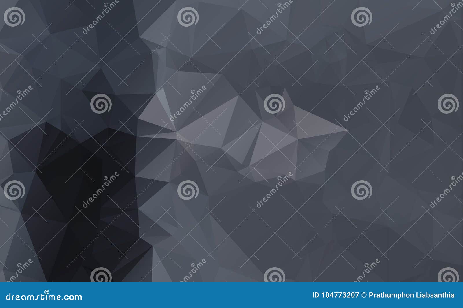 Download Dark Vector Blurry Triangle Background Design. Geometric ...