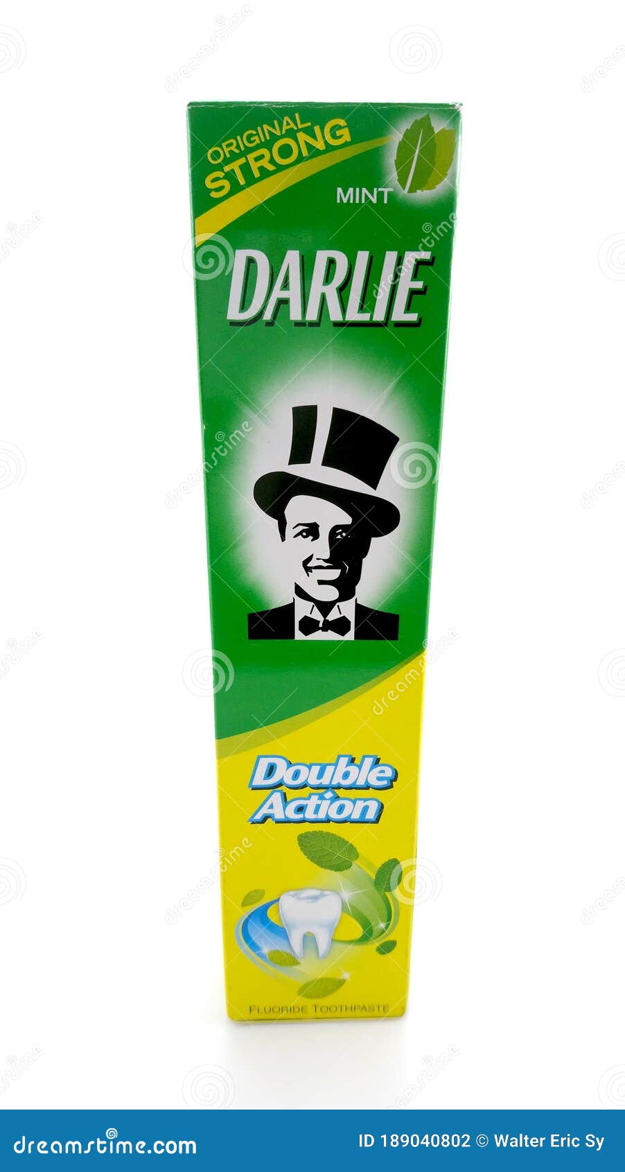 Darlie Mint Original Strong Toothpaste in Manila, Philippines Editorial
