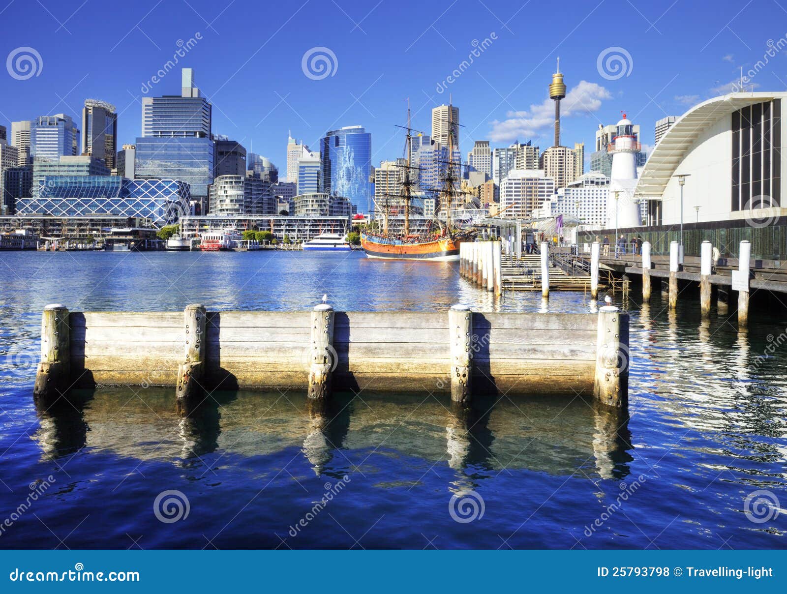 Darling Harbour Sydney Australia Stock Photo - Image of harbour