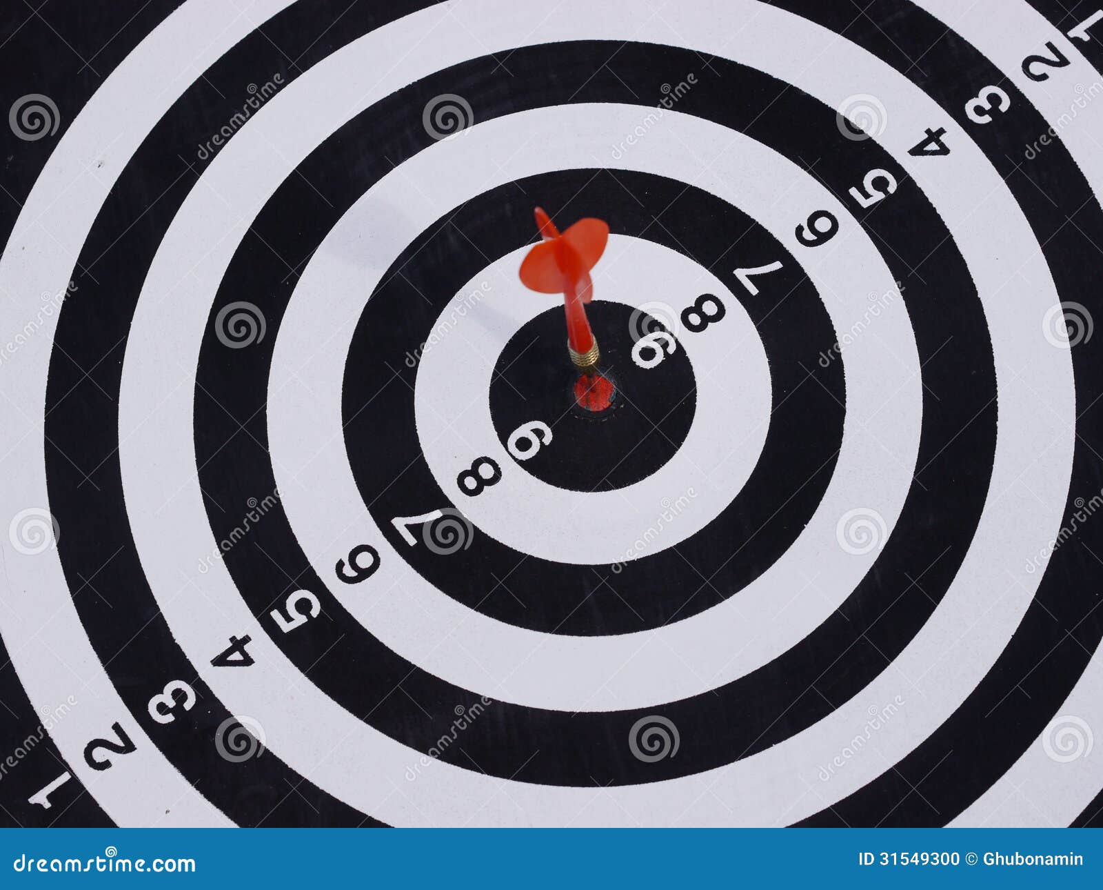 Dart target aim stock photo. Image of aiming, arrow, bulls 31549300