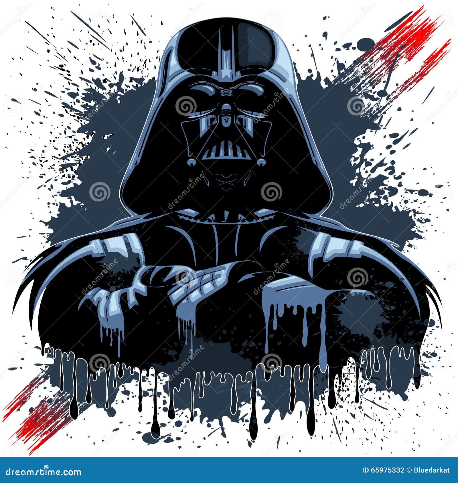 darth vader helmet vector