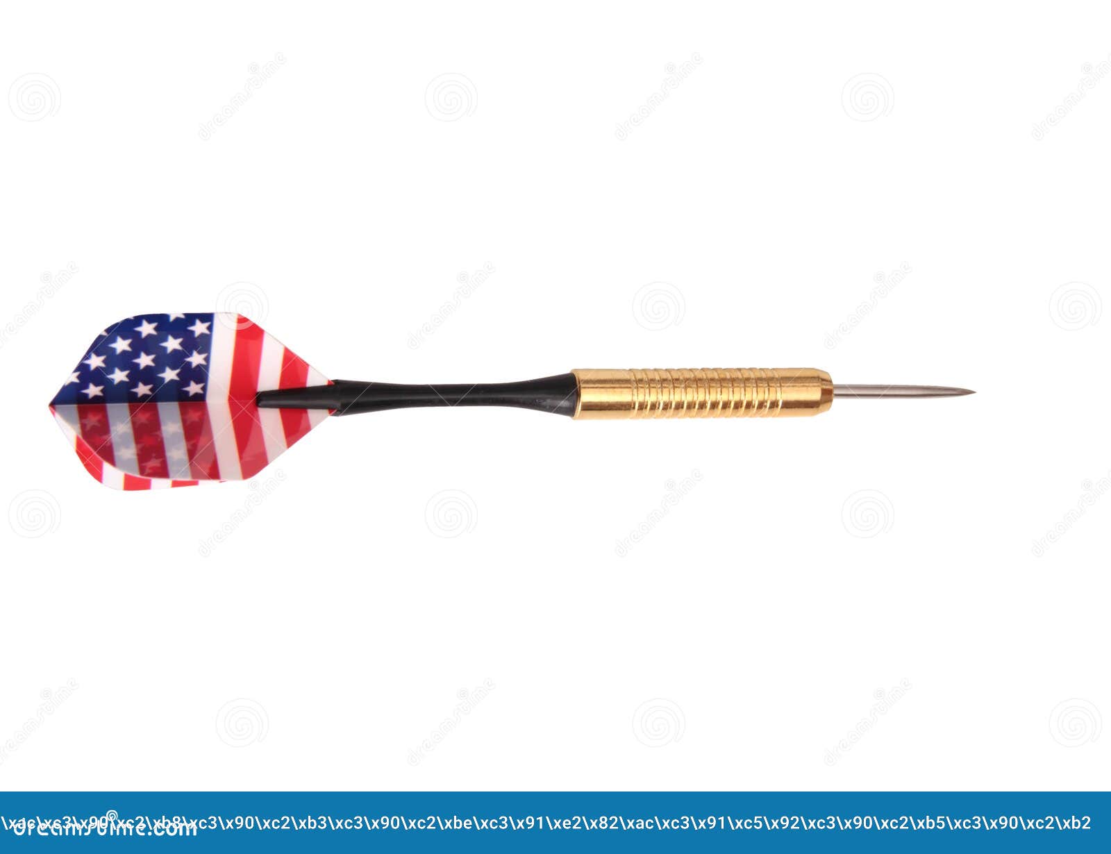 Darts with American Flag One Stock Image Image of play, game 171982665