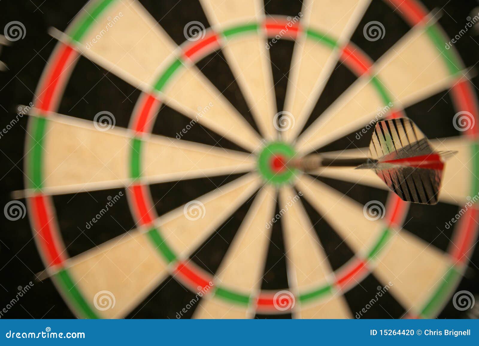 Darts in bullseye stock photo. Image of dartboard, dart 15264420