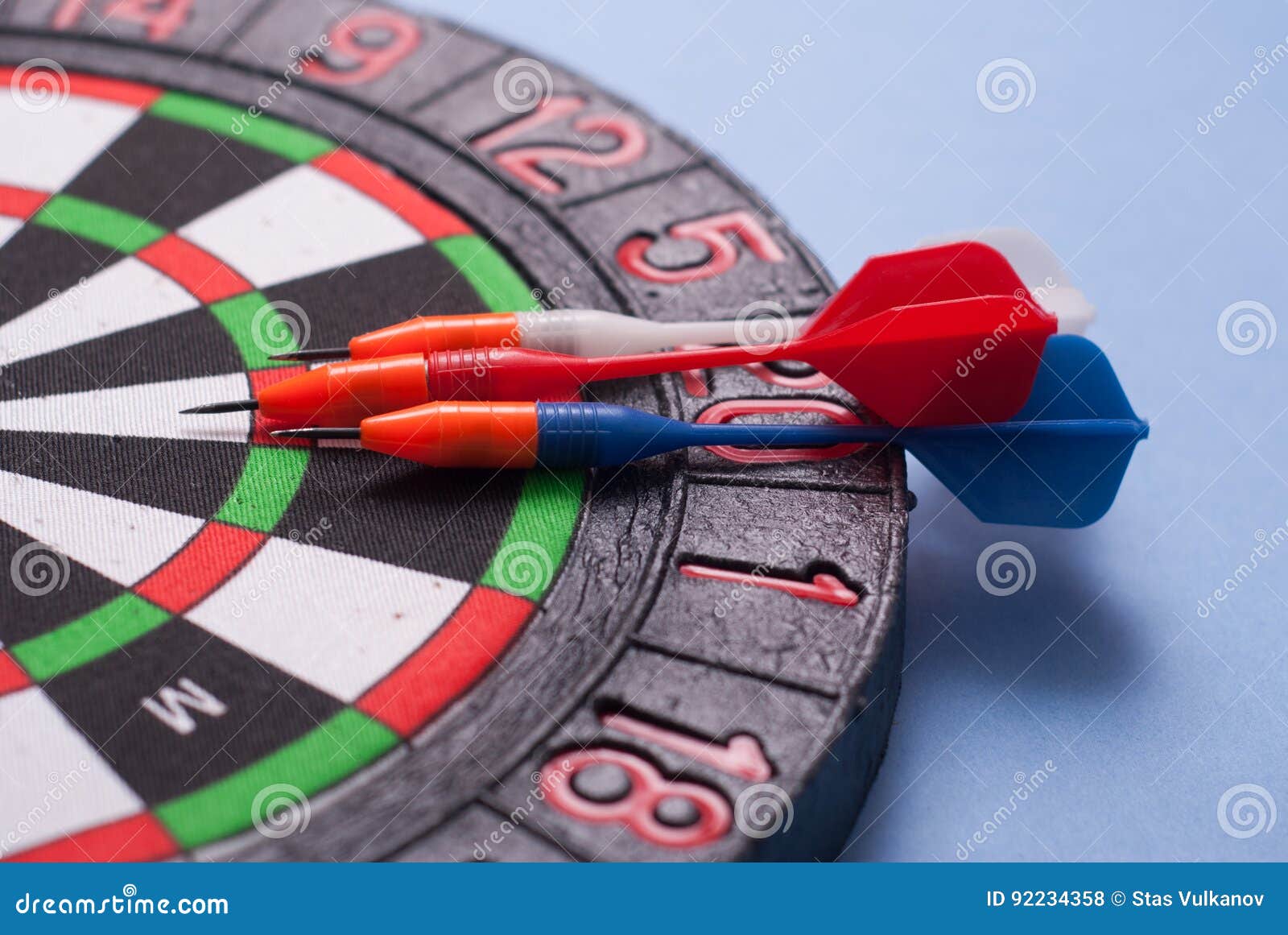 Darts and Dart for Throwing Stock Photo Image of closeup, aspirations