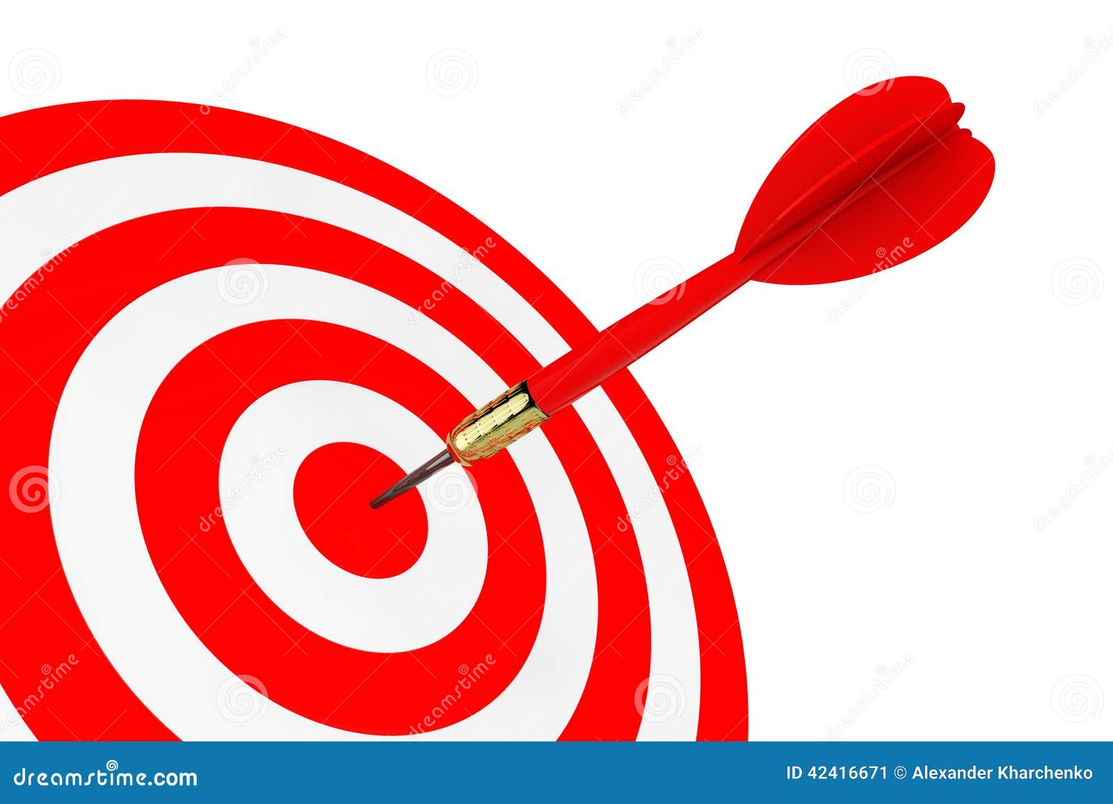 Darts Hitting the Target stock illustration. Illustration of shot
